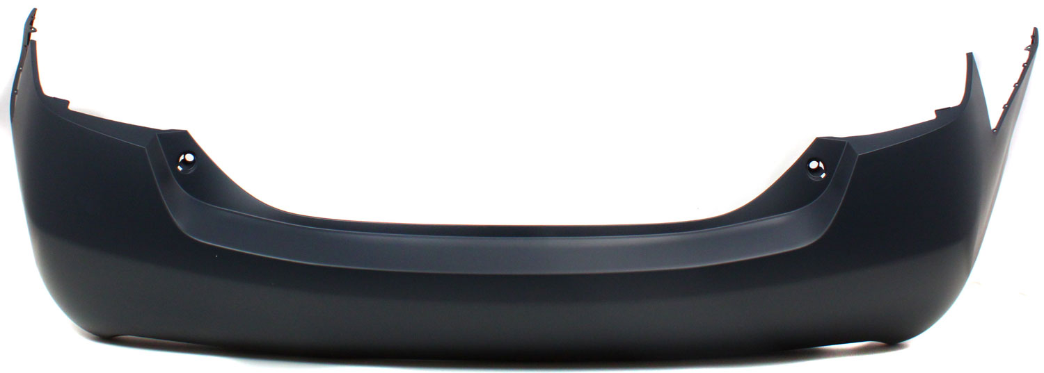 AM CAMRY 07-11 REAR BUMPER COVER Primed w Single Exhaust Hole Hybrid Model USA Built SKU REPT760107P Partslink TO1100274 OEM 5215906952