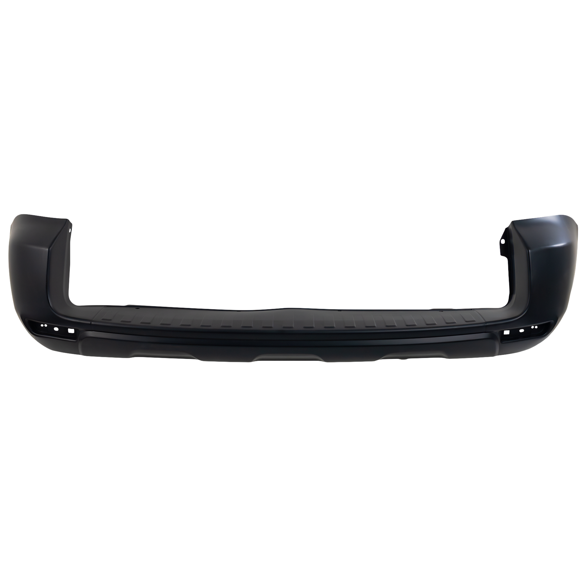 AM RAV4-09-12 REAR BUMPER COVER Primed w o Flare Hole w o Bumper Extension CAPA SKU REPT760114PQ Partslink TO1100270C OEM 521590R901