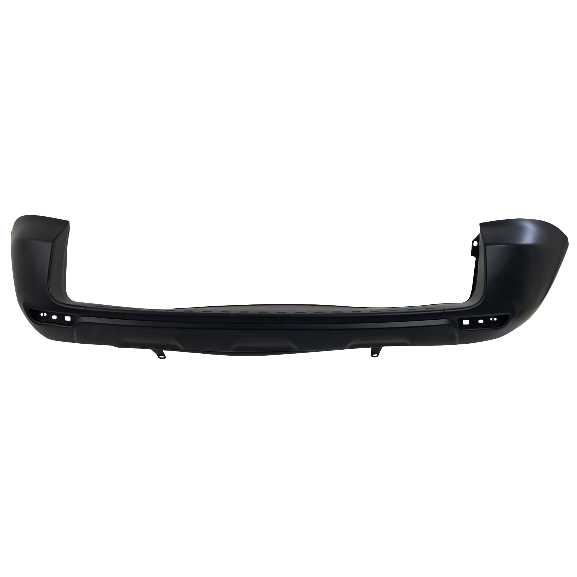 AM RAV4-09-12 REAR BUMPER COVER Primed w Flare Hole w Bumper Extension CAPA SKU REPT760115PQ Partslink TO1100271C OEM 521590R902