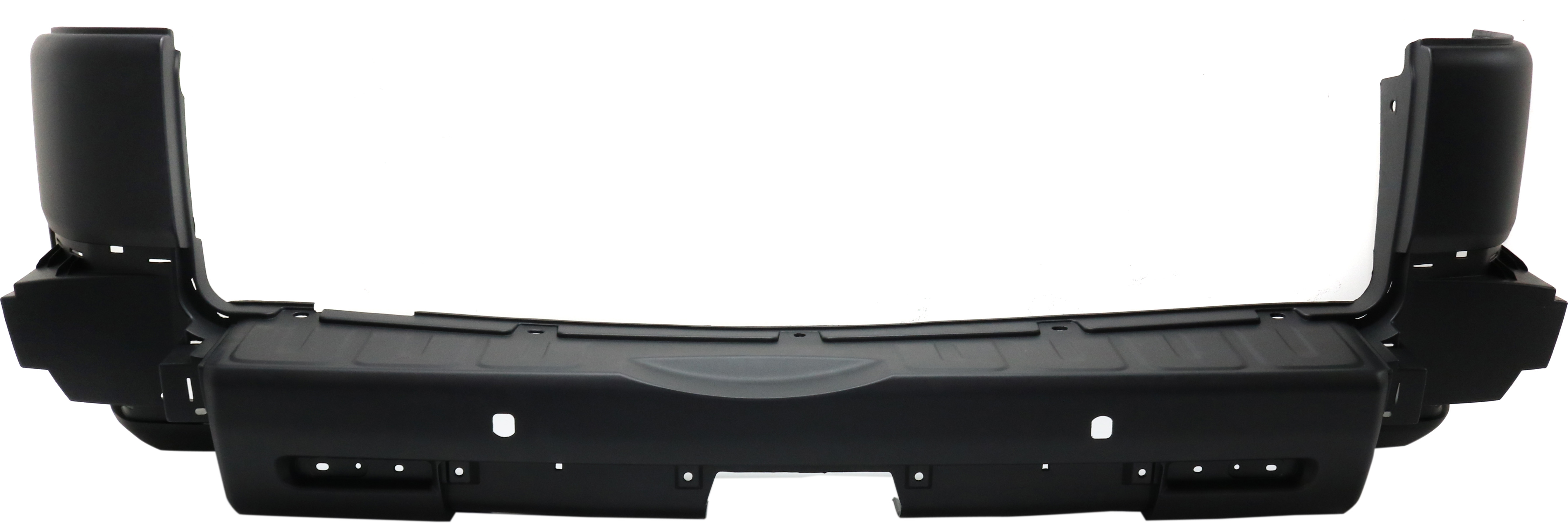 AM FJ CRUISER 07-10 REAR BUMPER COVER Textured w Rear Object Sensor Holes CAPA SKU REPT760122Q Partslink TO1100250C OEM 5215935220