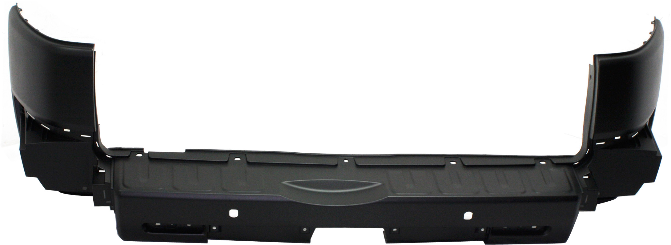 AM FJ CRUISER 07-10 REAR BUMPER COVER Textured w Rear Object Sensor Holes SKU REPT760122 Partslink TO1100250 OEM 5215935220