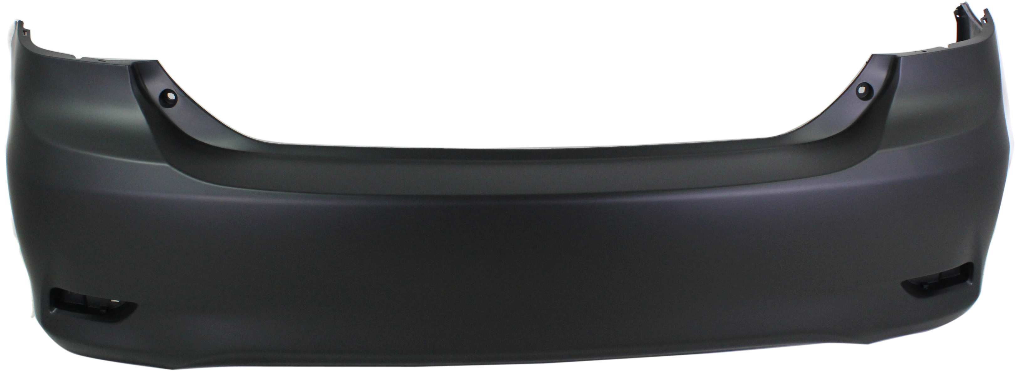 AM COROLLA 11-13 REAR BUMPER COVER Primed w o Spoiler Holes Japan Built Vehicle SKU REPT760128P Partslink TO1100294 OEM 5215912941