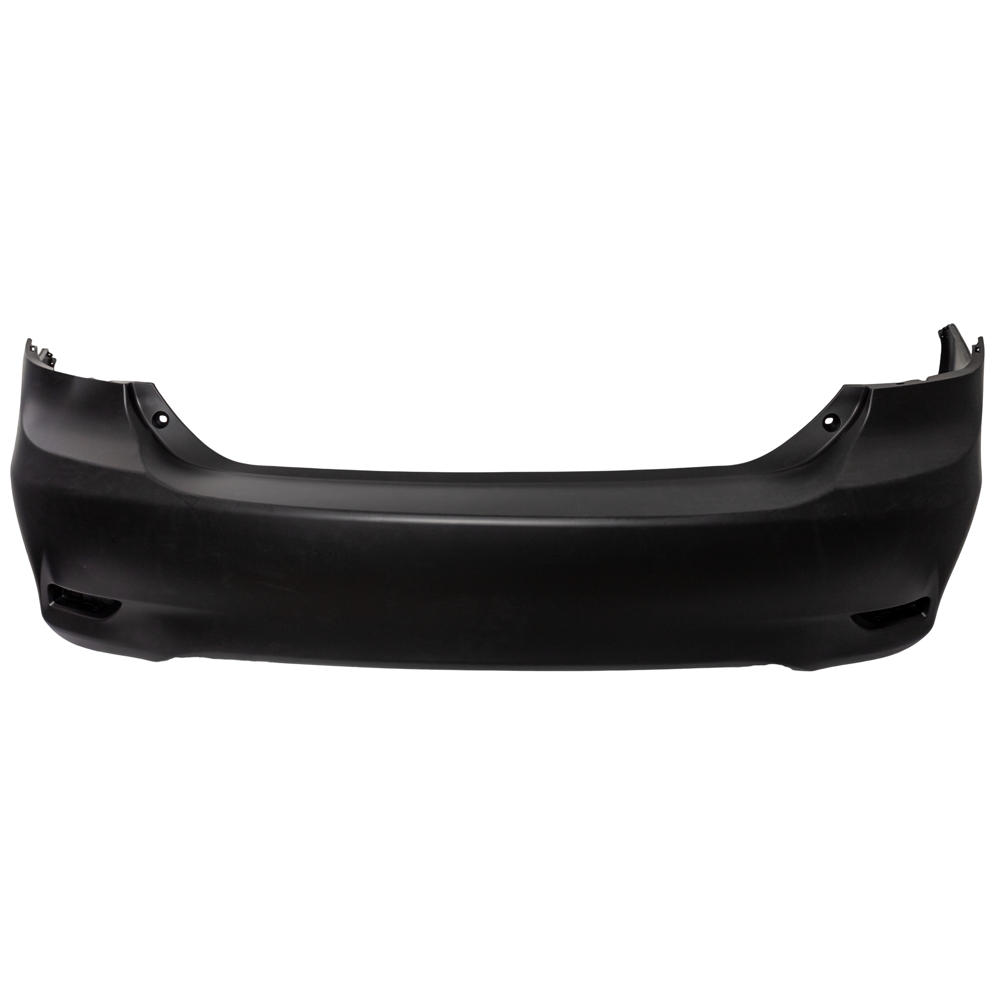 AM COROLLA 11-13 REAR BUMPER COVER Primed w o Spoiler Holes Base CE L LE Models North America Built Vehicle SKU REPT760136 Partslink TO1100287 OEM 5215902977