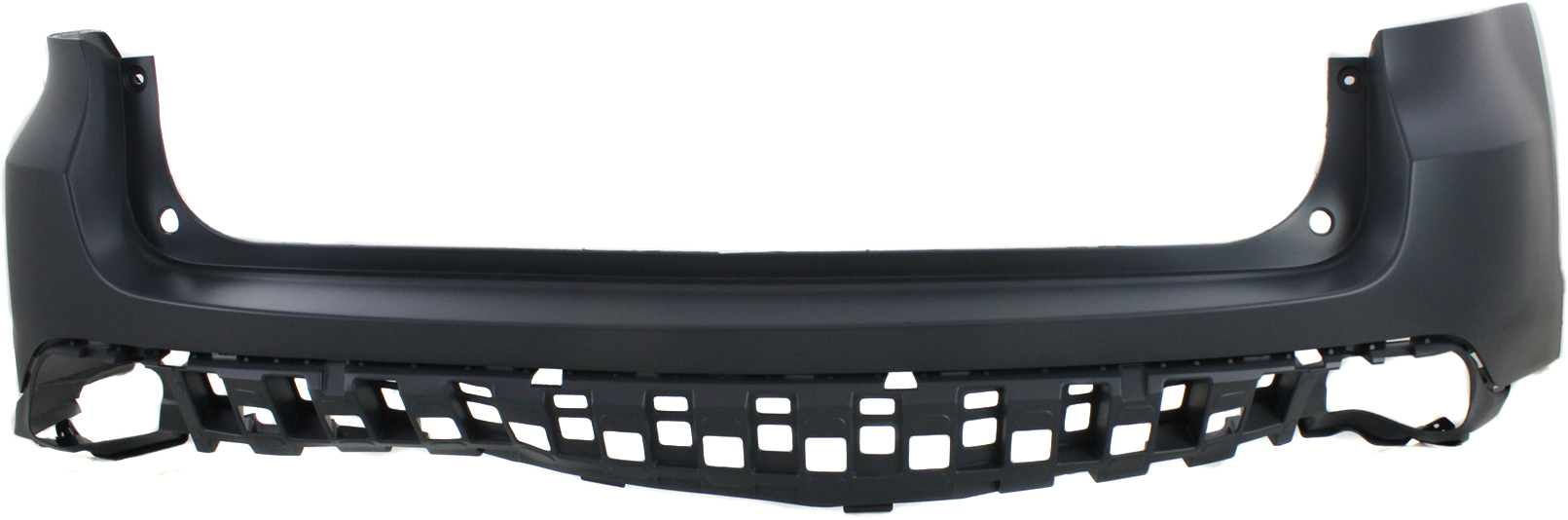 AM HIGHLANDER 14-19 REAR BUMPER COVER Upper Primed w o Rear Object Sensor Holes SKU REPT760156P Partslink TO1114100 OEM 521590E911