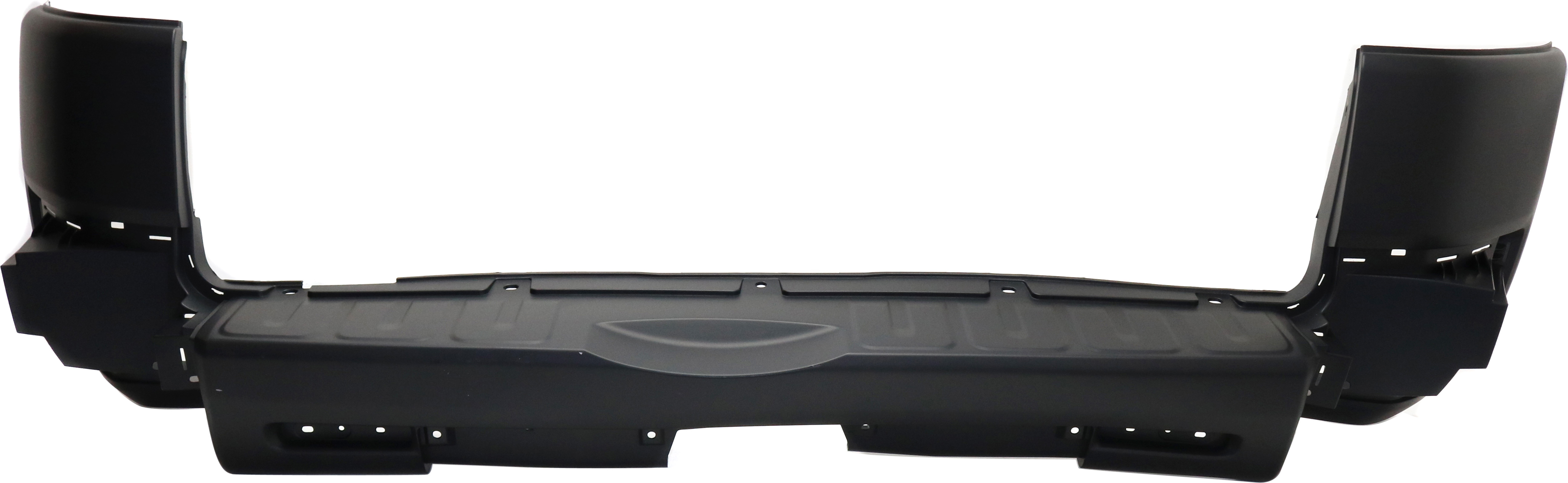 AM FJ CRUISER 11-14 REAR BUMPER COVER Textured w o Rear Obj Snsr Holes SKU REPT760165 Partslink TO1100322 OEM 5215935400