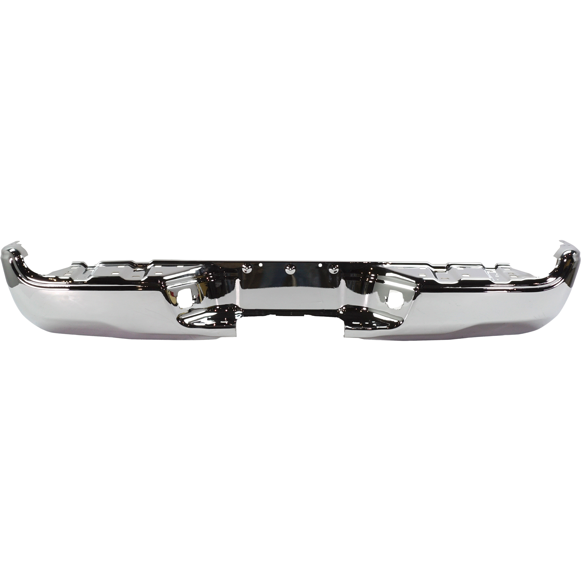 AM TACOMA 05-15 STEP BUMPER FACE BAR ONLY w o Pad w Pad Provision w o Mounting Bracket Chrome w o Sensor Holes w SR5 Pkg. Fleetside SKU REPT760701 Partslink TO1102240 OEM 5215104061