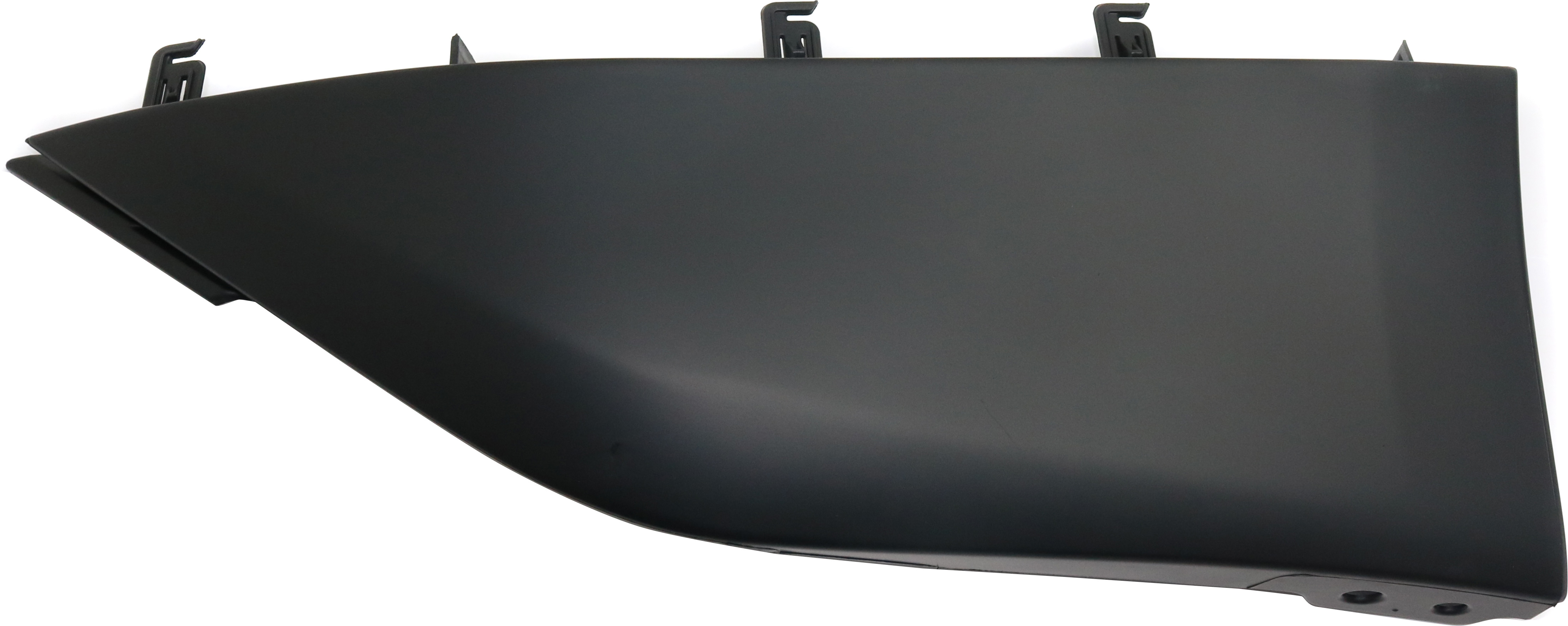 AM PRIUS 16-18 REAR BUMPER END RH Outer Extension Primed 15 In. Wheels CAPA SKU REPT761135Q Partslink TO1105135C OEM 5256547900