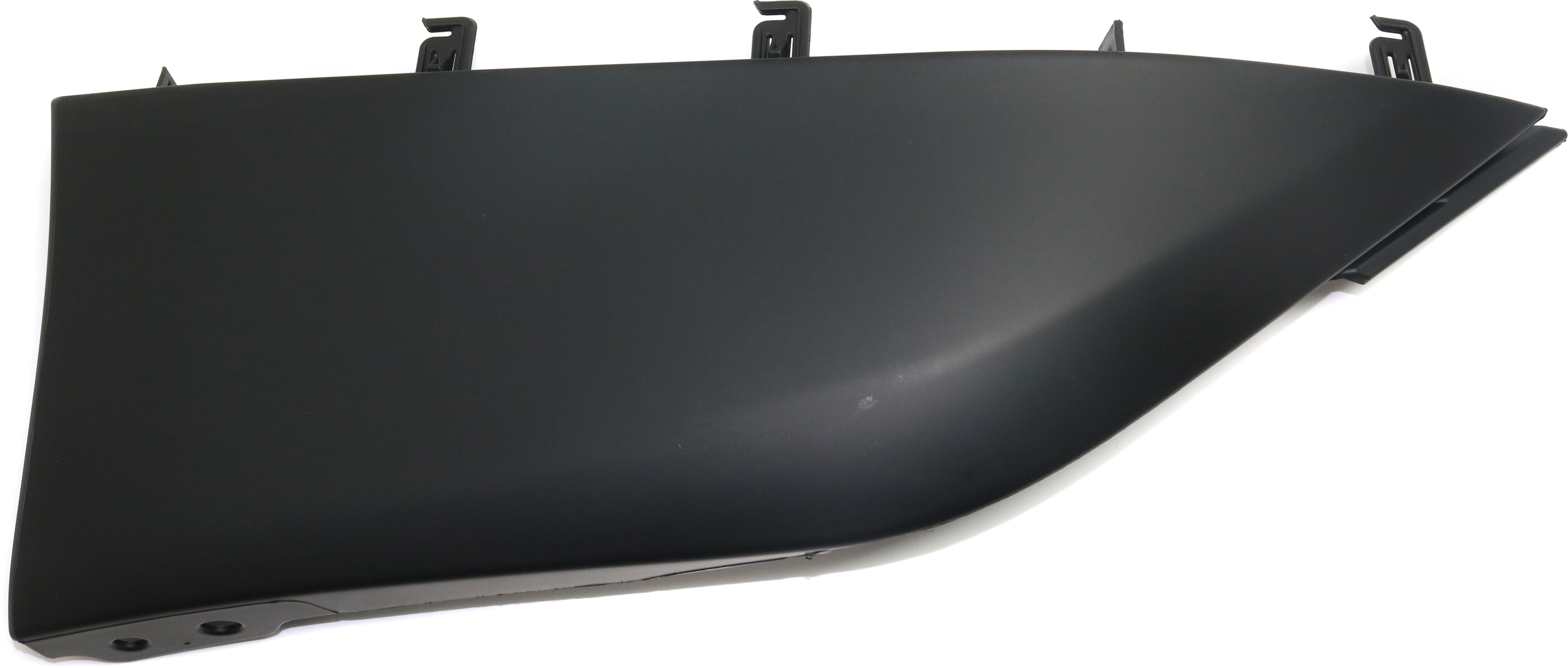 AM PRIUS 16-18 REAR BUMPER END LH Outer Extension Primed 15 In. Wheels CAPA SKU REPT761136Q Partslink TO1104135C OEM 5256647900