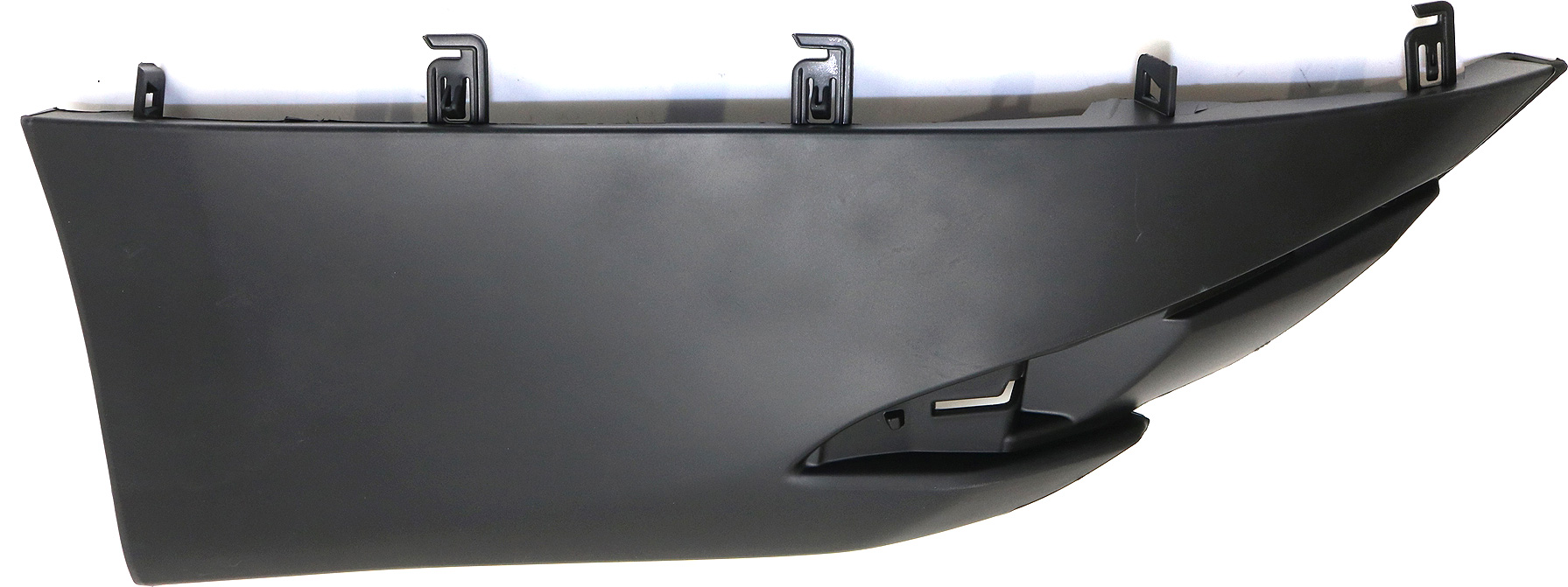 AM PRIUS 16-18 REAR BUMPER END LH Outer Extension Primed 18 In. Wheels SKU REPT761138 Partslink TO1104134 OEM 5256647901