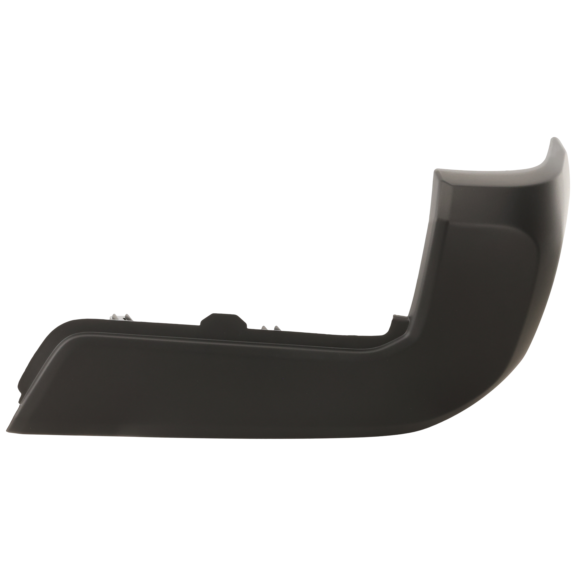 AM TACOMA 16-23 REAR BUMPER END RH End Cap Black w o Park Assist Sensor Holes Exc. Limited TRD Pro Models CAPA SKU REPT761143Q Partslink TO1105133C OEM 5215504010