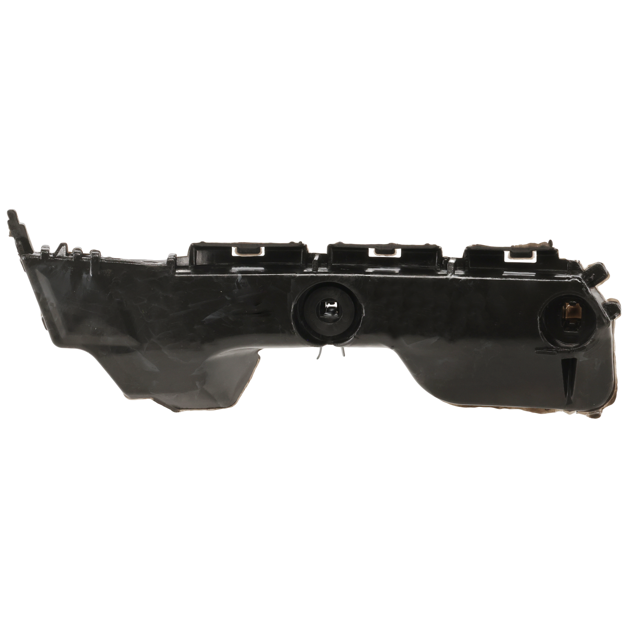 AM YARIS 07-11 REAR BUMPER RETAINER LH Plastic Hatchback SKU REPT762722 Partslink TO1132112 OEM 5257652091