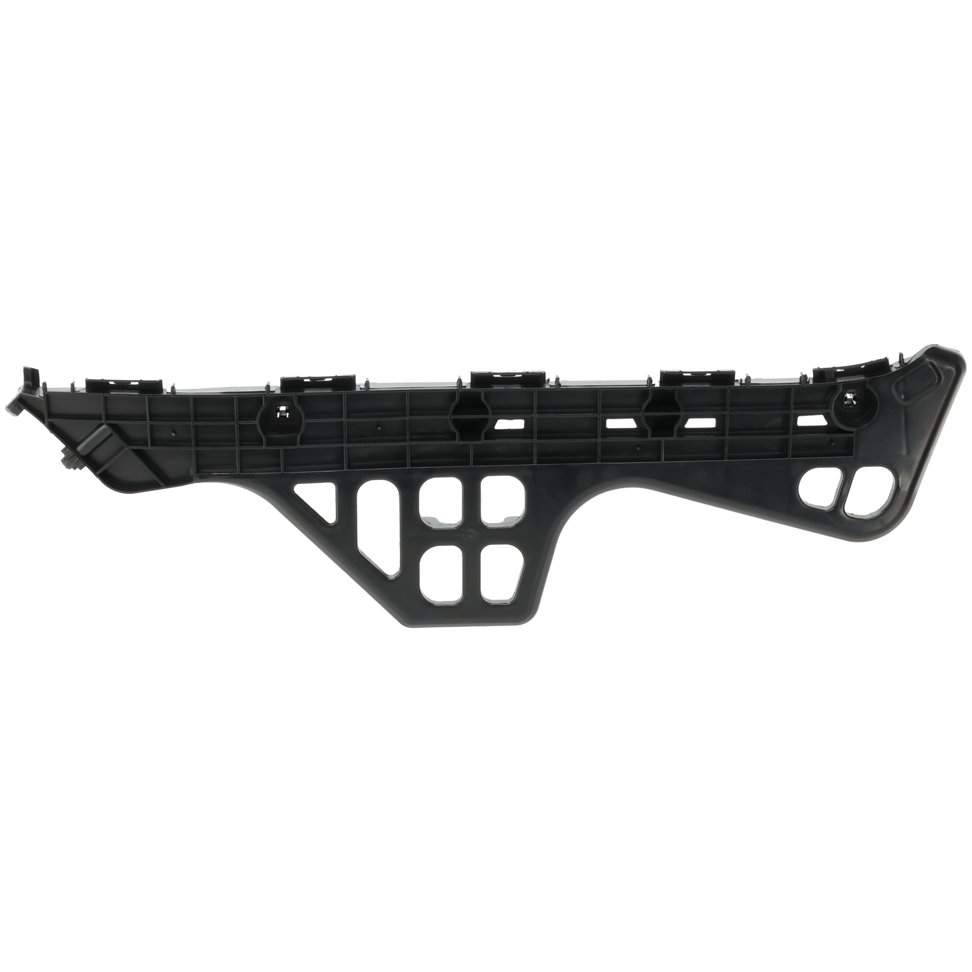 AM PRIUS V 12-18 REAR BUMPER BRACKET LH Bumper Side Support Plastic SKU REPT762734 Partslink TO1142115 OEM 5215647010