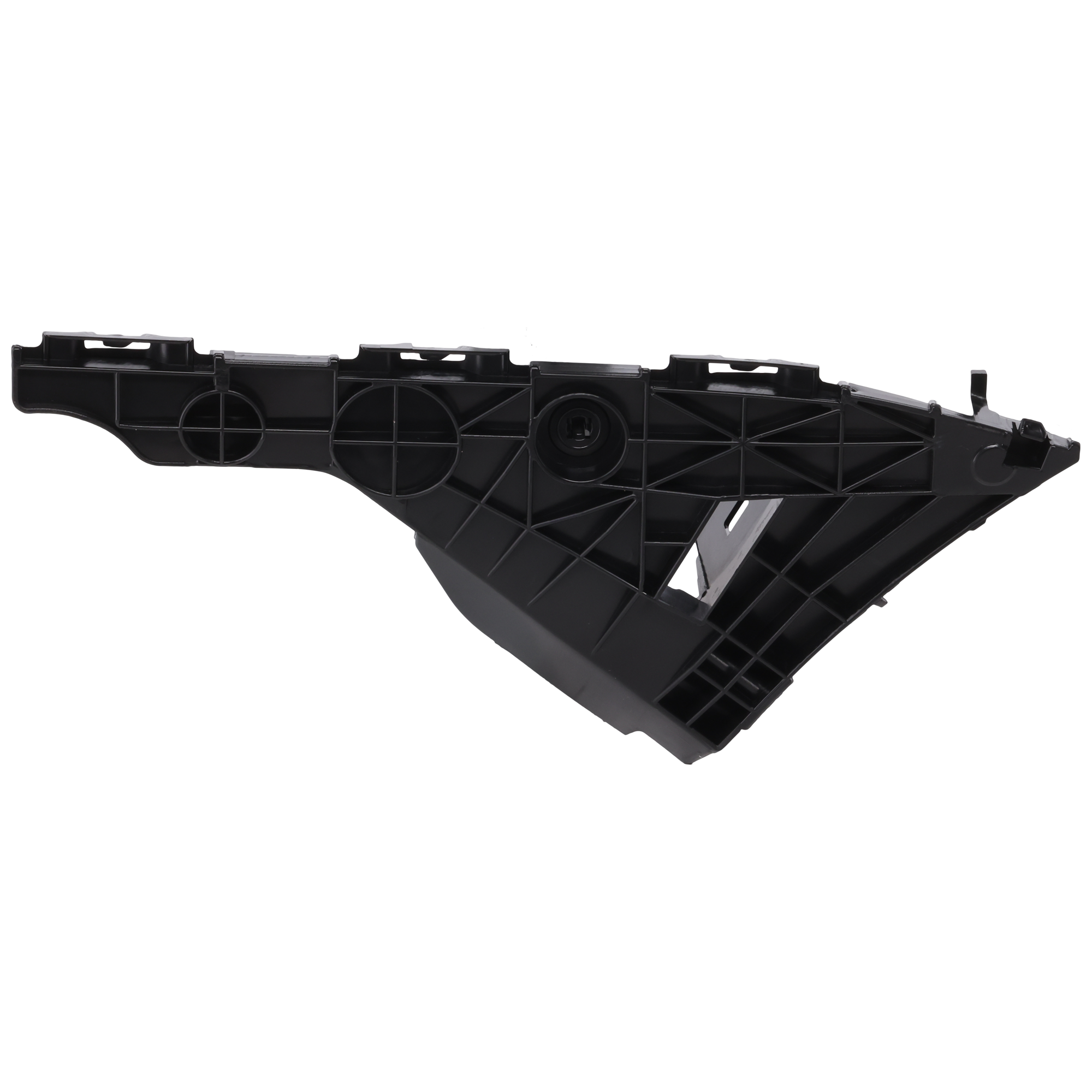 AM YARIS 07-12 REAR BUMPER BRACKET RH Side Support Plastic Sedan SKU REPT762745 Partslink TO1133111 OEM 5257552142