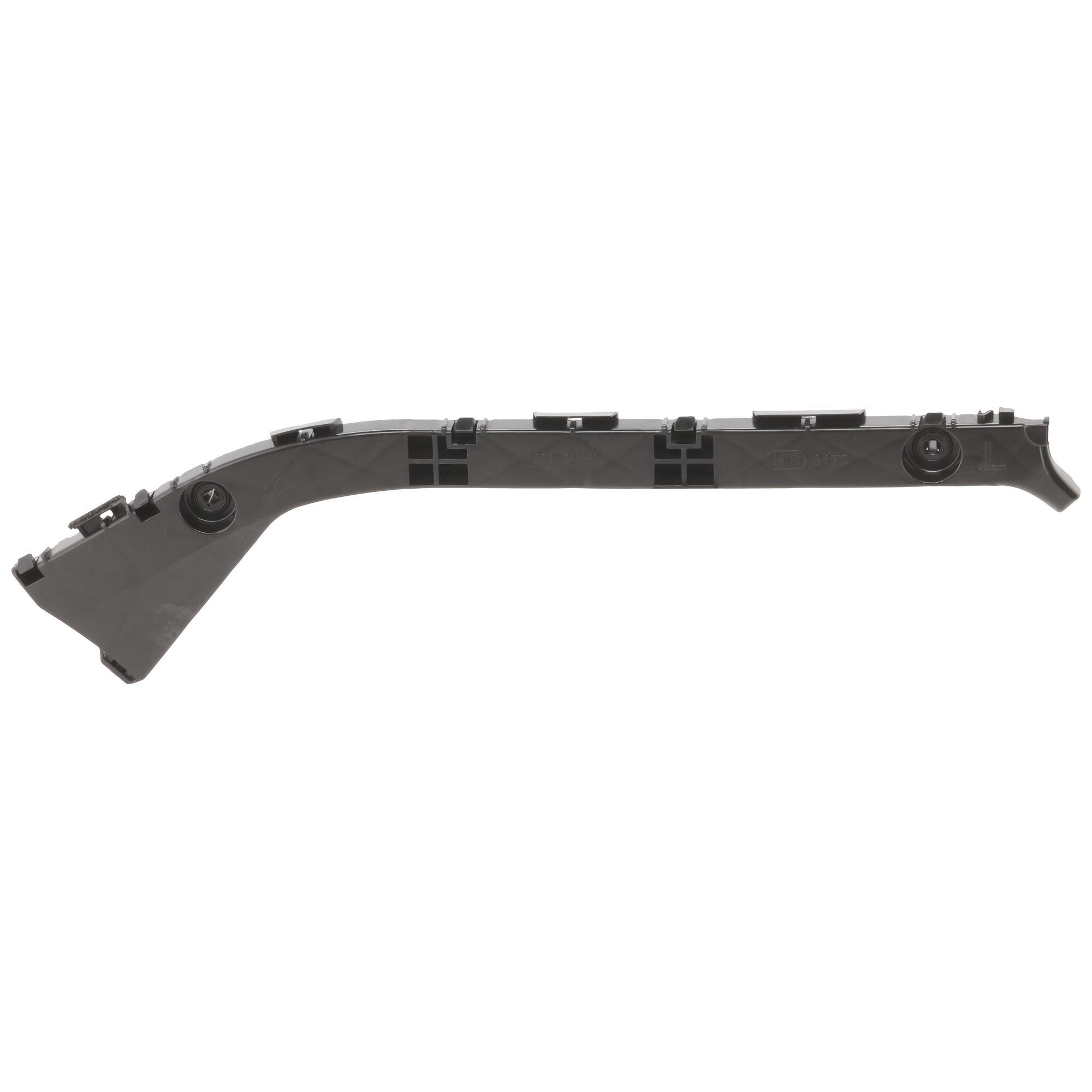 AM PRIUS 04-09 REAR BUMPER RETAINER LH Partial Primed SKU REPT763304P Partslink TO1132101 OEM 5257647011