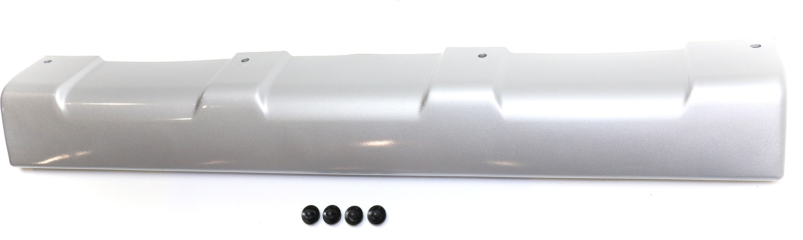 AM FJ CRUISER 07-14 REAR LOWER VALANCE Lower Cover Painted Silver w o Trailer Hitch and Special Edition Package SKU REPT764309 Partslink TO1195100 OEM 5216935031