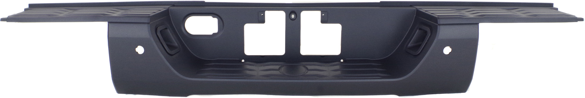 AM TUNDRA 14-21 REAR BUMPER STEP PAD Center w Park Assist Sensor Holes CAPA SKU REPT764912Q Partslink TO1191105C OEM 520570C081