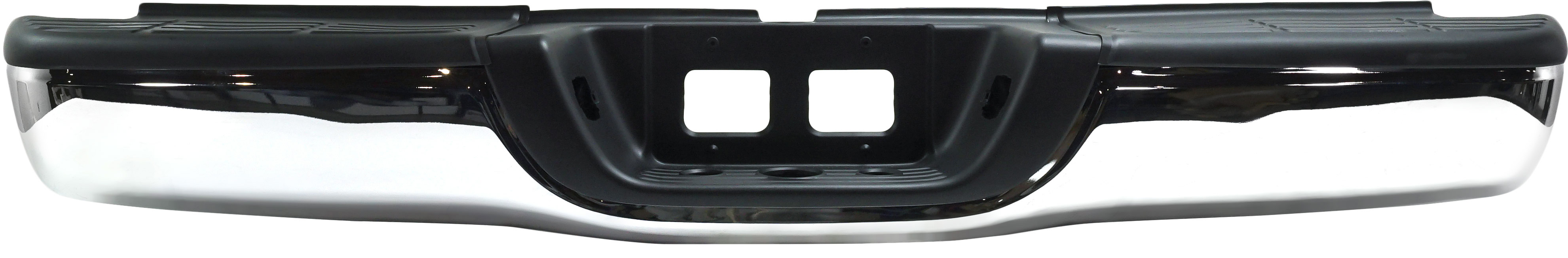 AM TUNDRA 00-06 STEP BUMPER FACE BAR AND PAD w Pad Provision w o Mounting Bracket Chrome Fleetside SKU REPT823701 Partslink TO1103107 OEM 521510C021 PFM