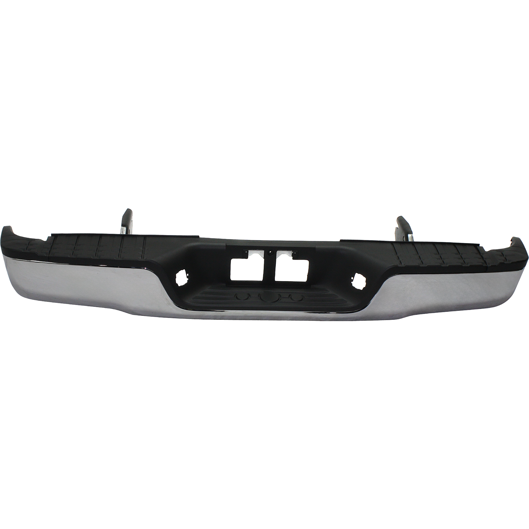 AM TUNDRA 07-13 STEP BUMPER FACE BAR AND PAD w Pad Provision w Mounting Bracket Chrome w o PAS Holes w o Rock Warrior Pkg Fleetside SKU REPT823702 Partslink TO1103117 OEM 521510C060 PFM