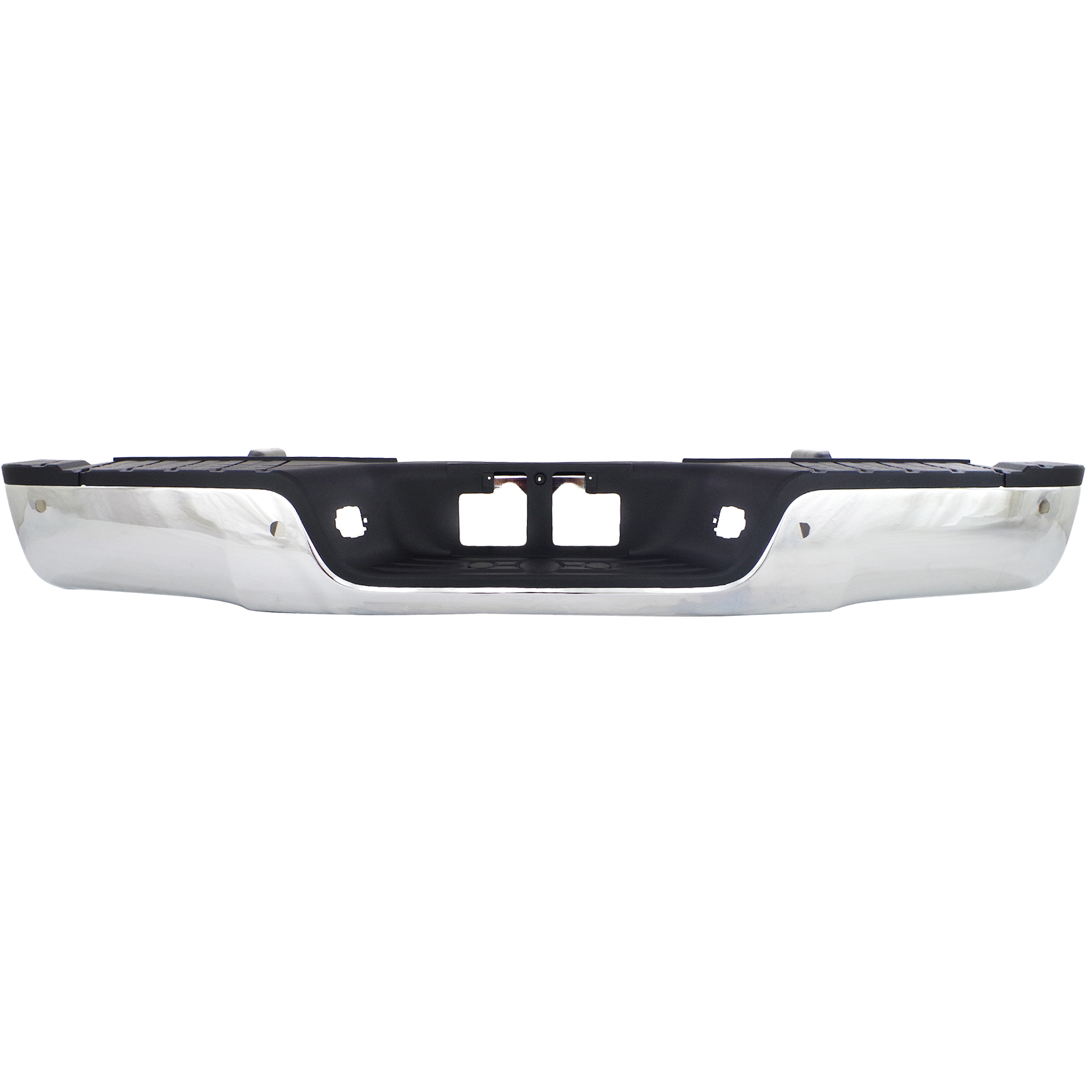 AM TUNDRA 07-13 STEP BUMPER FACE BAR AND PAD w Pad Provision w Mounting Bracket Chrome w PAS Holes w o Rock Warrior Pkg Fleetside SKU REPT823703 Partslink TO1103116 OEM 521510C090 PFM