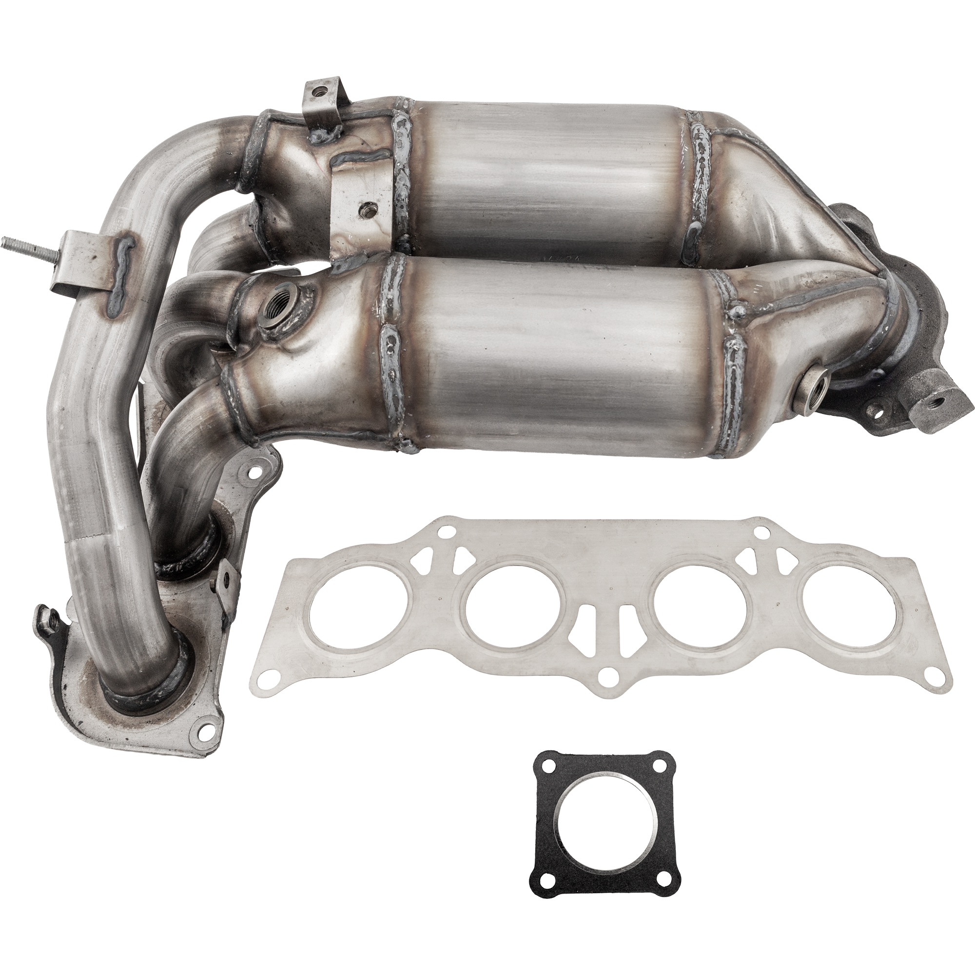 AM HIGHLANDER 01-03 CATALYTIC CONVERTER Front LH Radiator Side with Exhaust Manifold SKU REPT960318