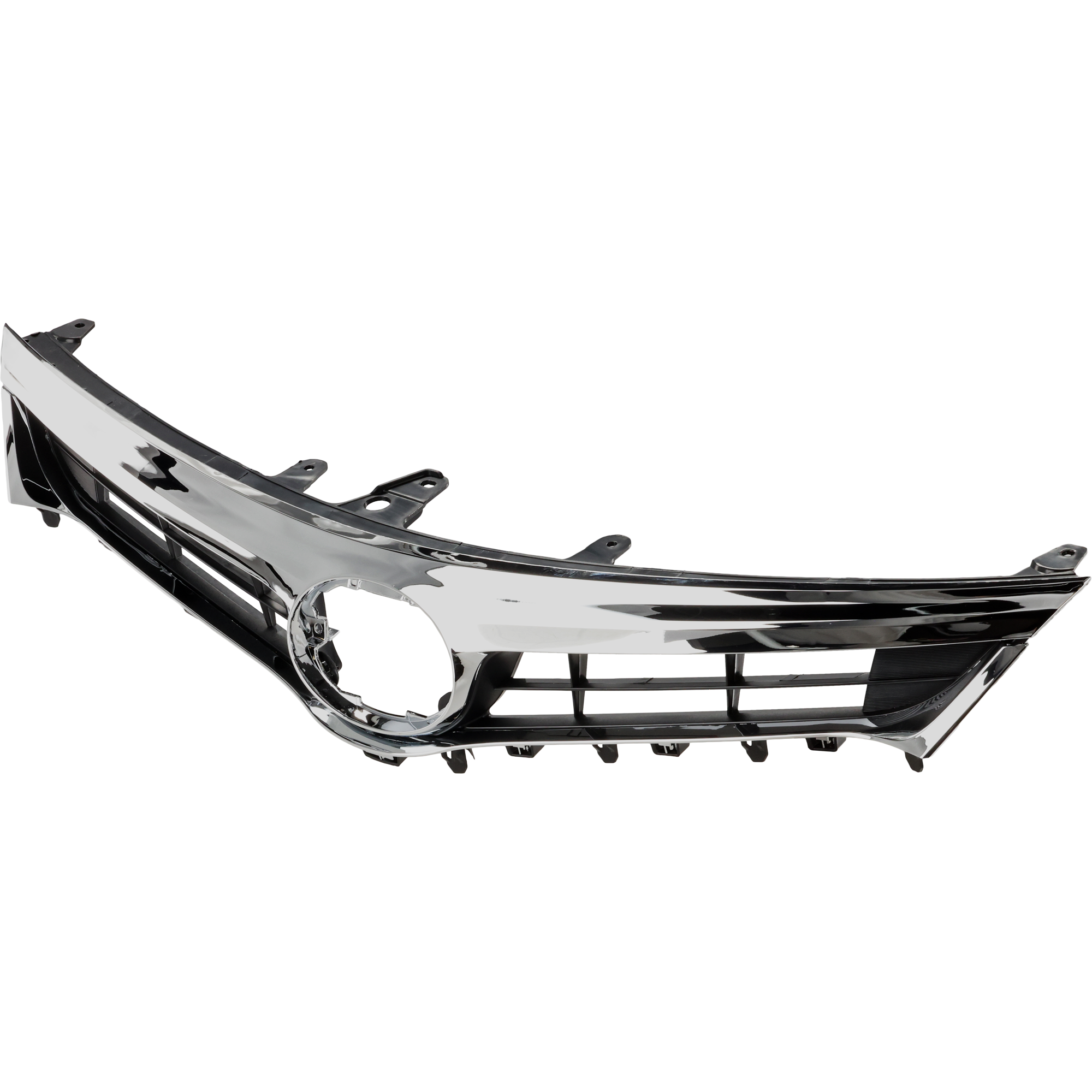 AM AVALON 13-15 GRILLE Chrome Shell Painted Black Insert w o Pre Collission System Exc. Hybrid Model SKU REPTY070105 Partslink TO1200357 OEM 5310107010