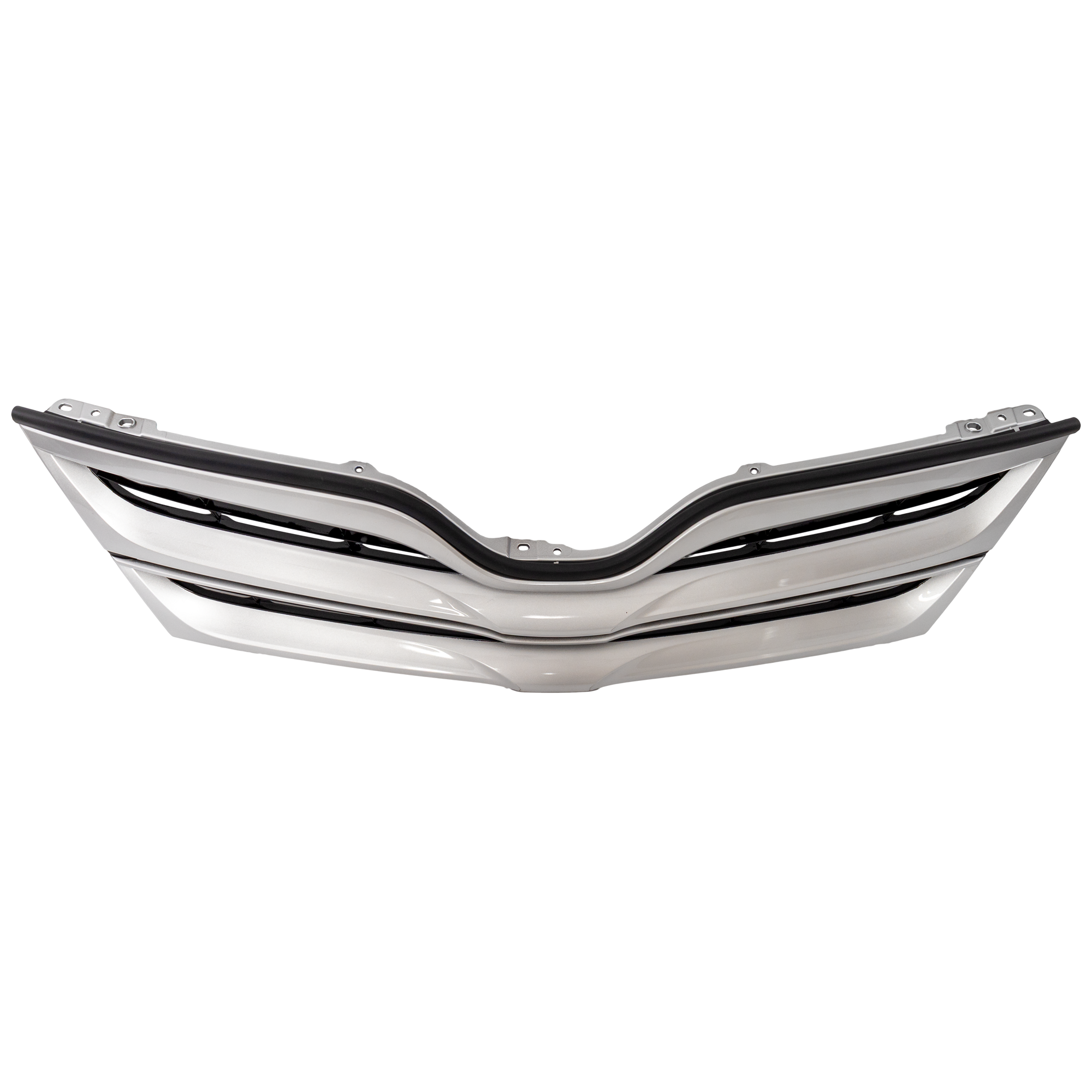 AM VENZA 13-16 GRILLE Silver Shell Black Insert SKU REPTY070107 Partslink TO1200359 OEM 531010T020