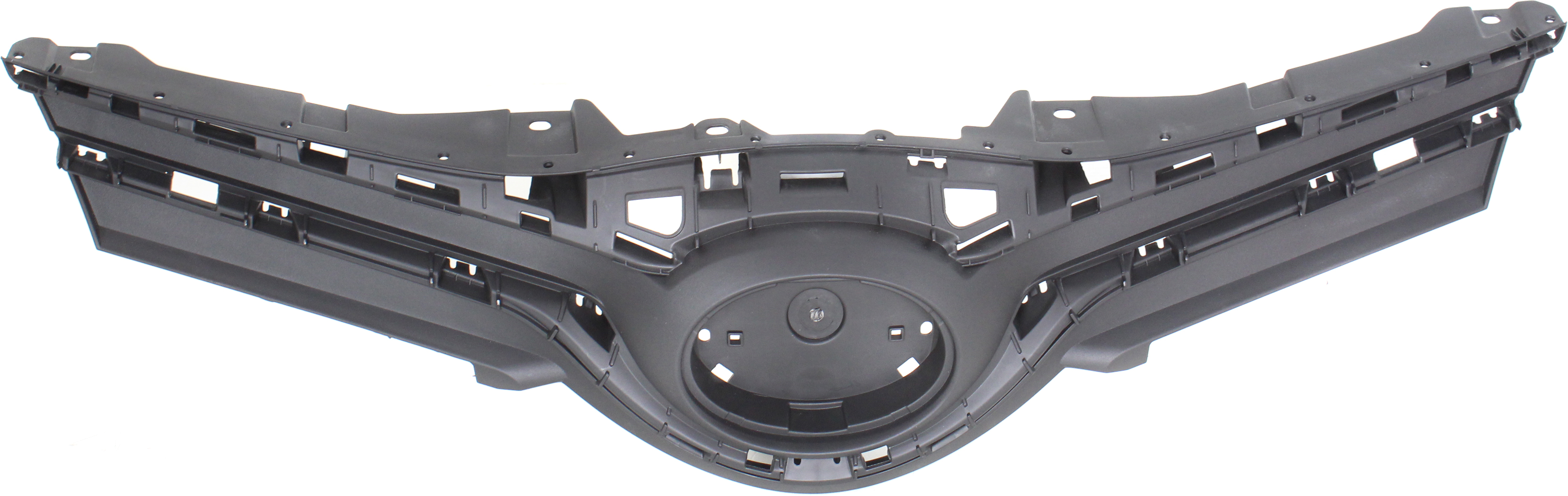 AM YARIS 15-17 GRILLE Textured Black Shell and Insert Hatchback CAPA SKU REPTY070122Q Partslink TO1200379C OEM 531110D810