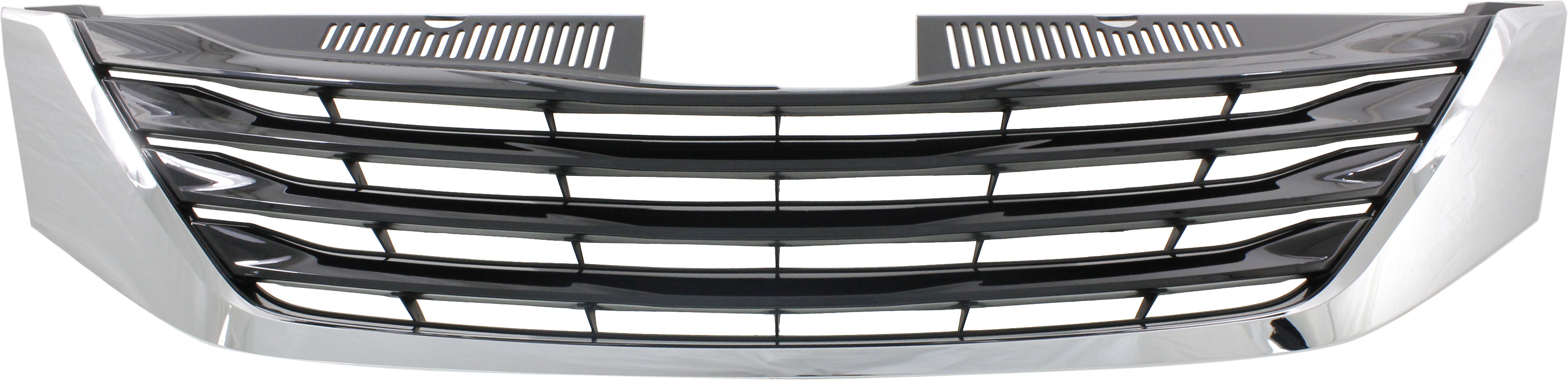 AM SIENNA 15-17 GRILLE Chrome Shell Black Insert w o Radar Cruise Control LE Model SKU REPTY070133 Partslink TO1200398 OEM 5310108020C0