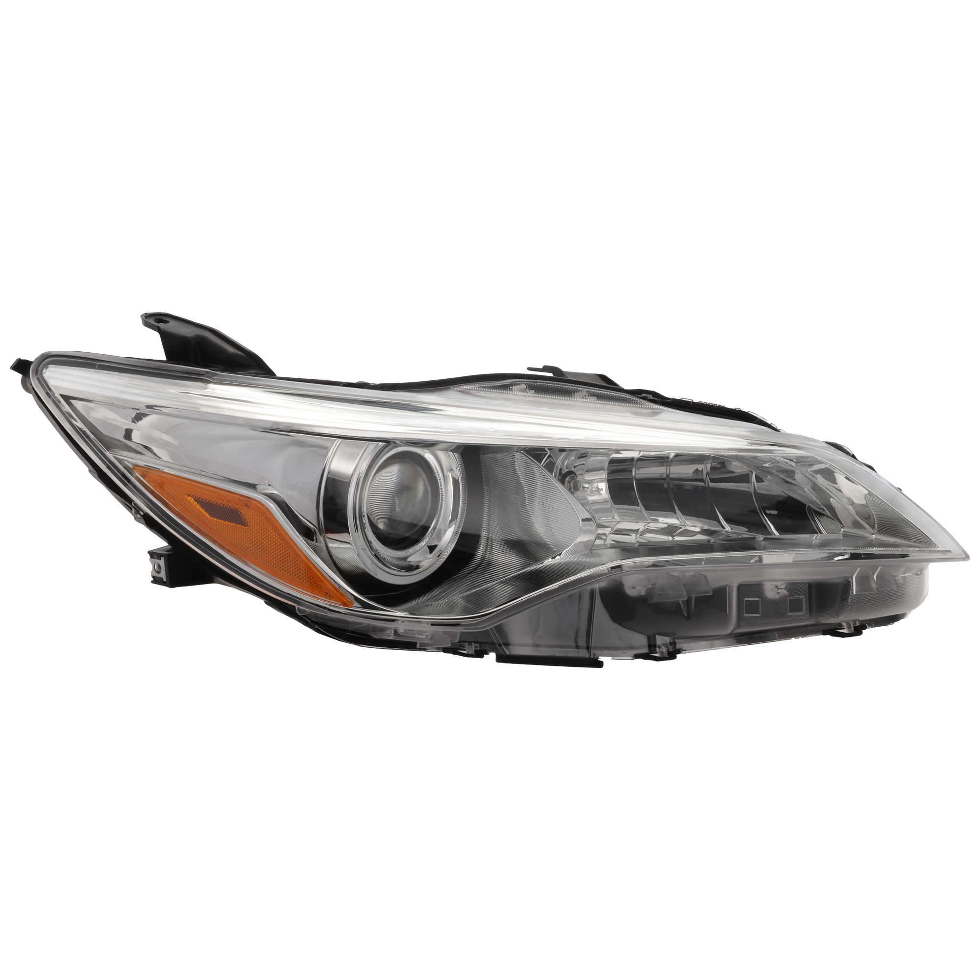 AM CAMRY 15-17 HEAD LAMP RH Assembly Halogen LE XLE Models CAPA SKU REPTY100107Q Partslink TO2503222C OEM 8111006860
