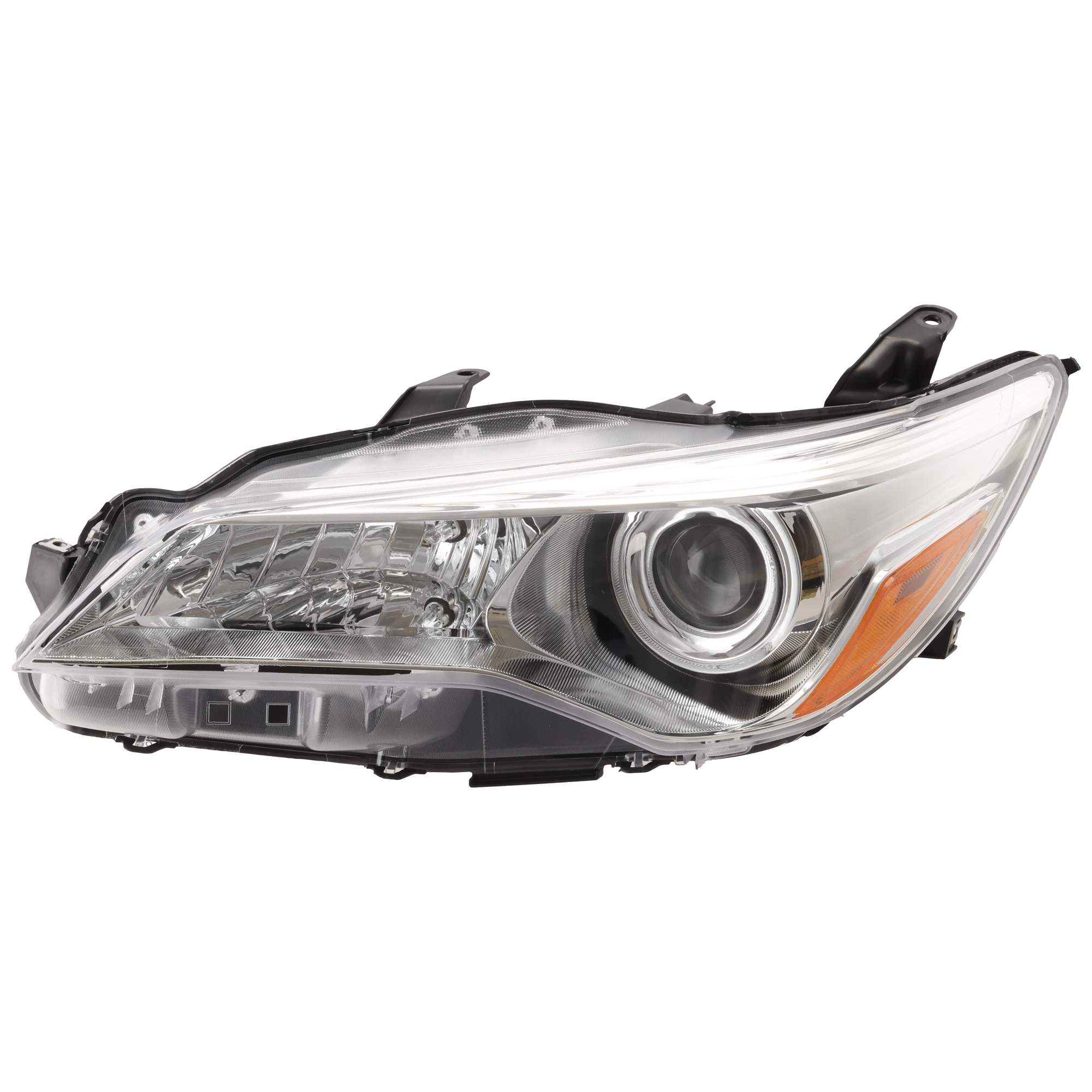 AM CAMRY 15-17 HEAD LAMP LH Assembly Halogen LE XLE Models CAPA SKU REPTY100108Q Partslink TO2502222C OEM 8115006860