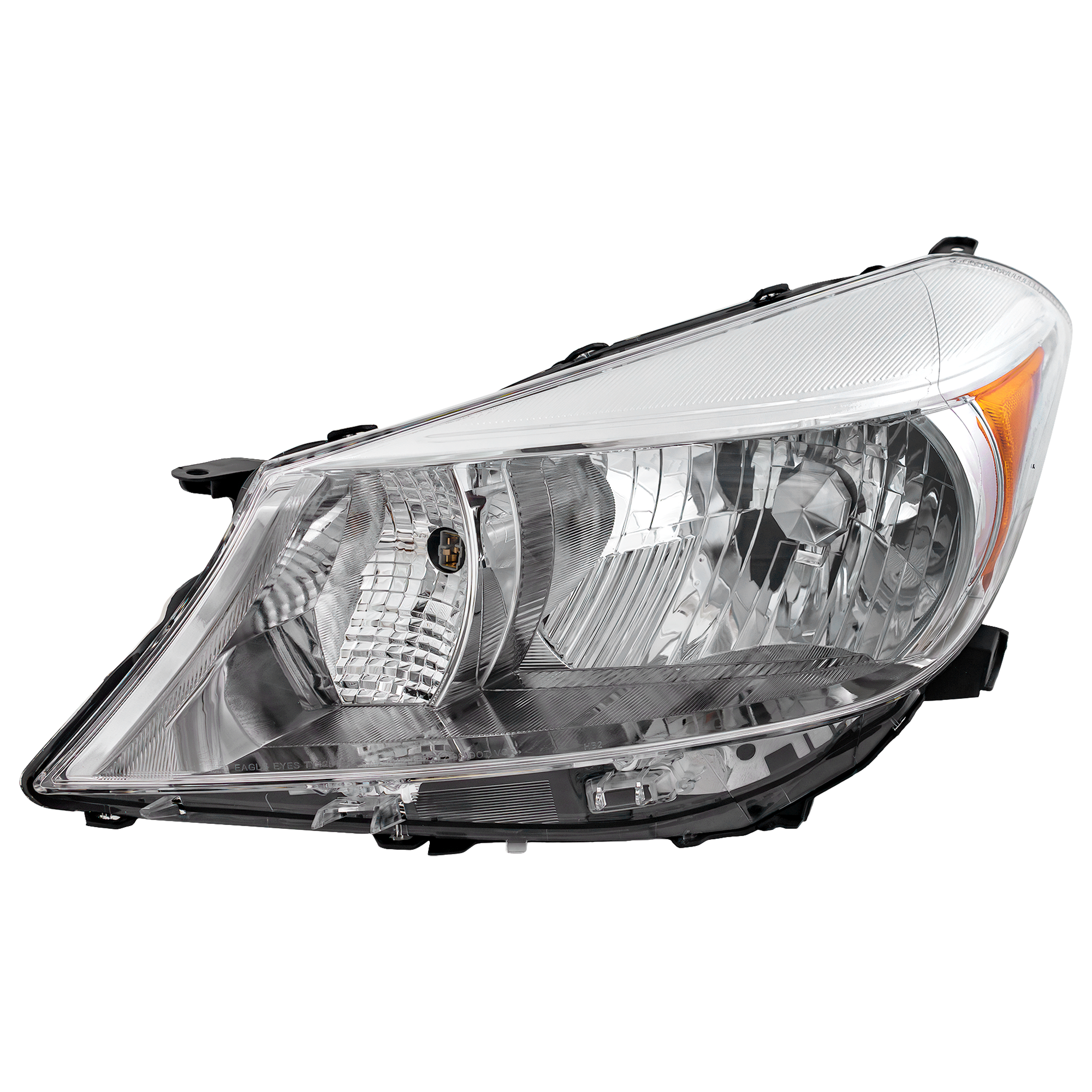 AM YARIS 12-14 HEAD LAMP LH Lens and Housing Standard Type Hatchback CAPA SKU REPTY100132Q Partslink TO2518132C OEM 8117052D30