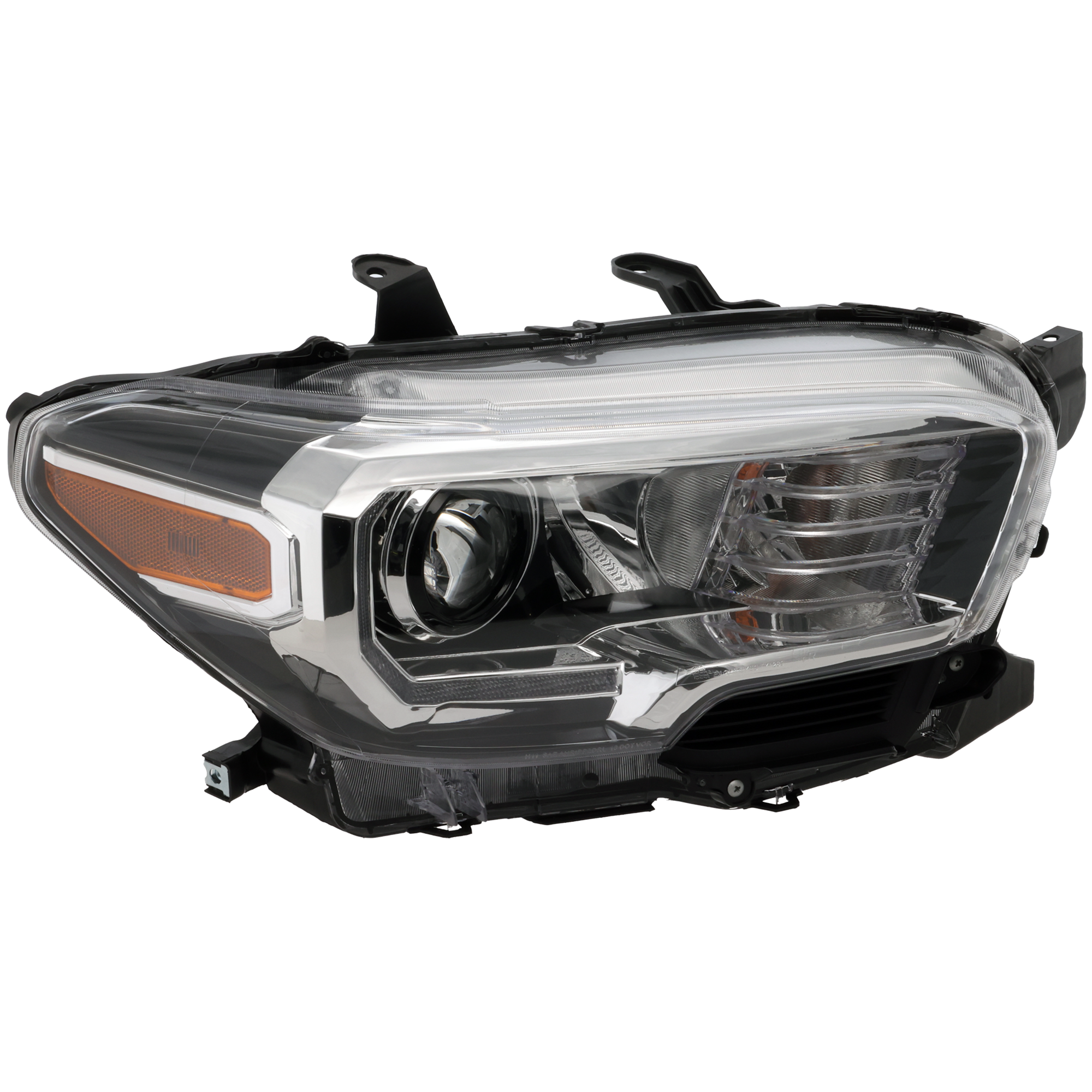AM TACOMA 16-23 HEAD LAMP RH Assembly Halogen w LED Daytime Running Lights SKU REPTY100141 Partslink TO2503244 OEM 8111004270