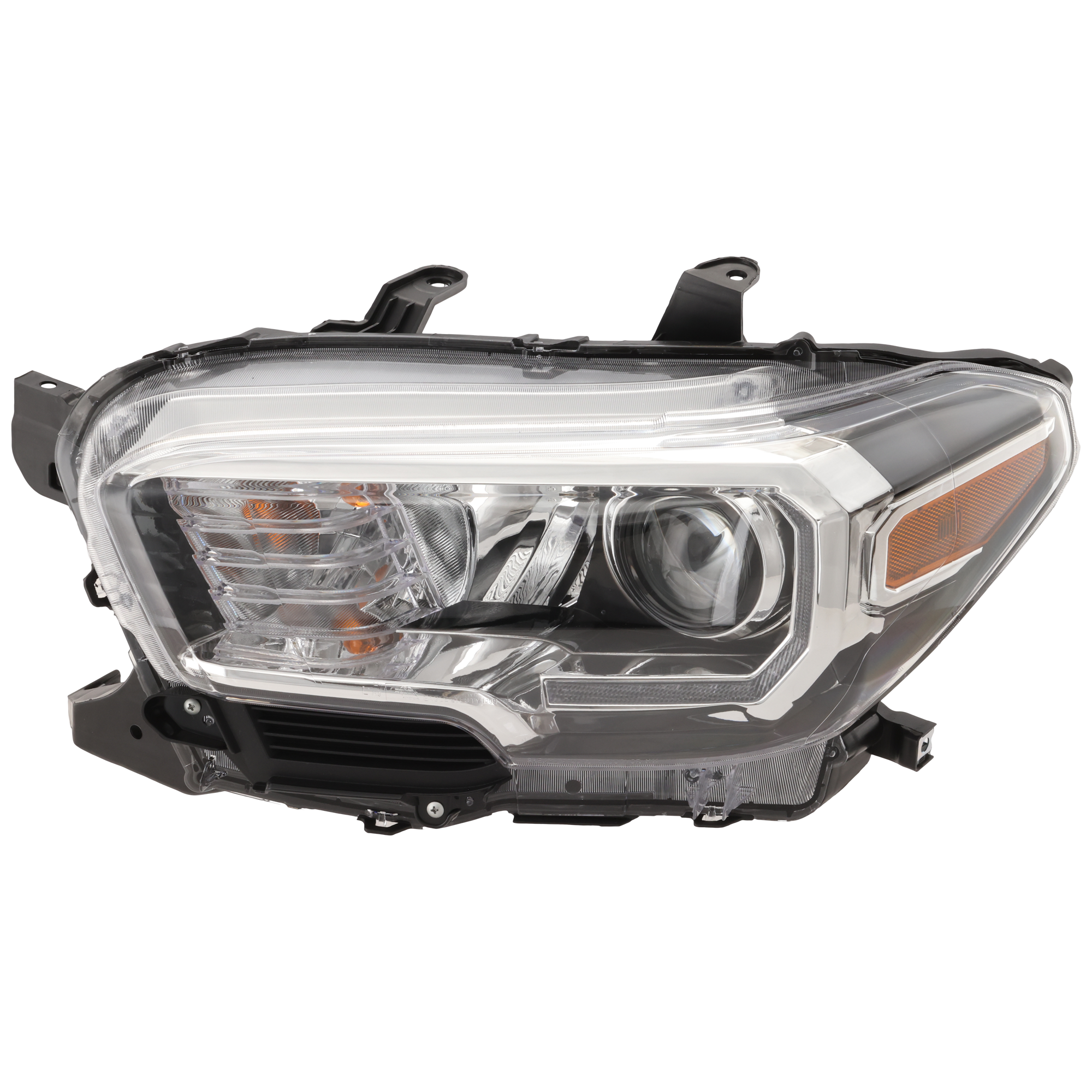 AM TACOMA 16-23 HEAD LAMP LH Assembly Halogen w LED Daytime Running Lights SKU REPTY100142 Partslink TO2502244 OEM 8115004270