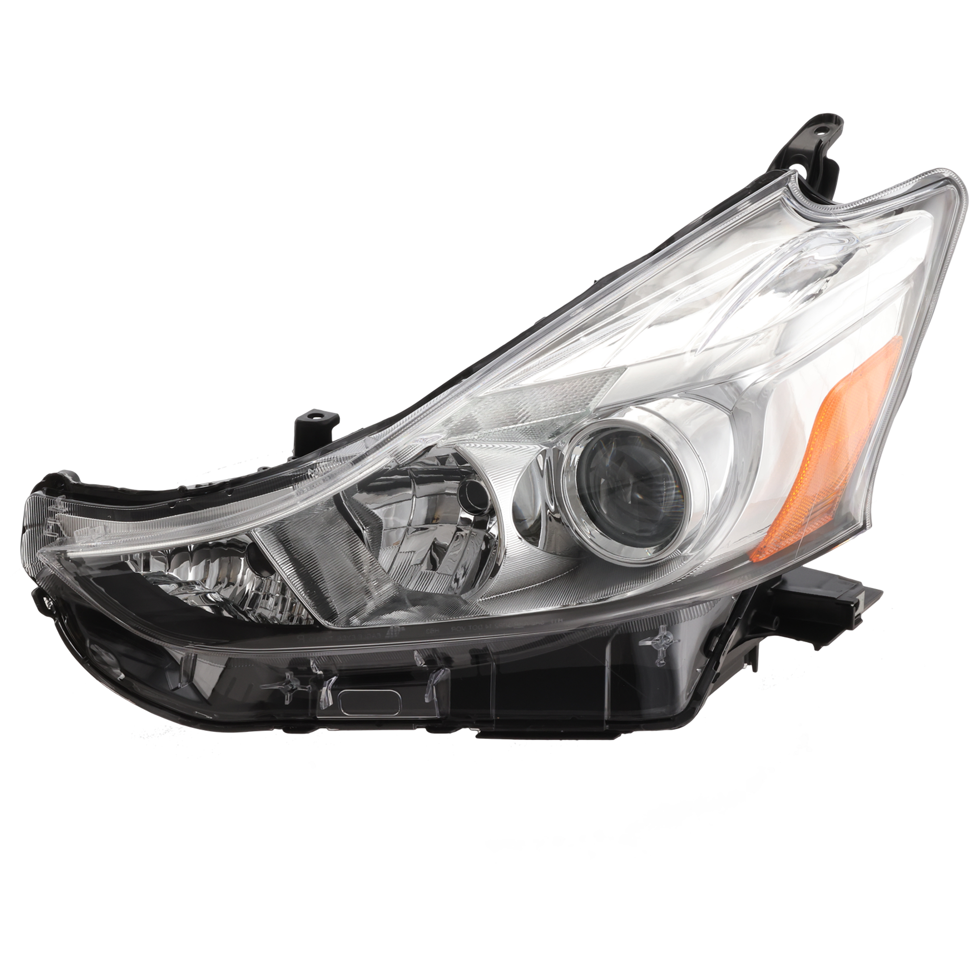 AM PRIUS V 15-18 HEAD LAMP LH Lens and Housing Halogen CAPA SKU REPTY100144Q Partslink TO2518152C OEM 8117047650