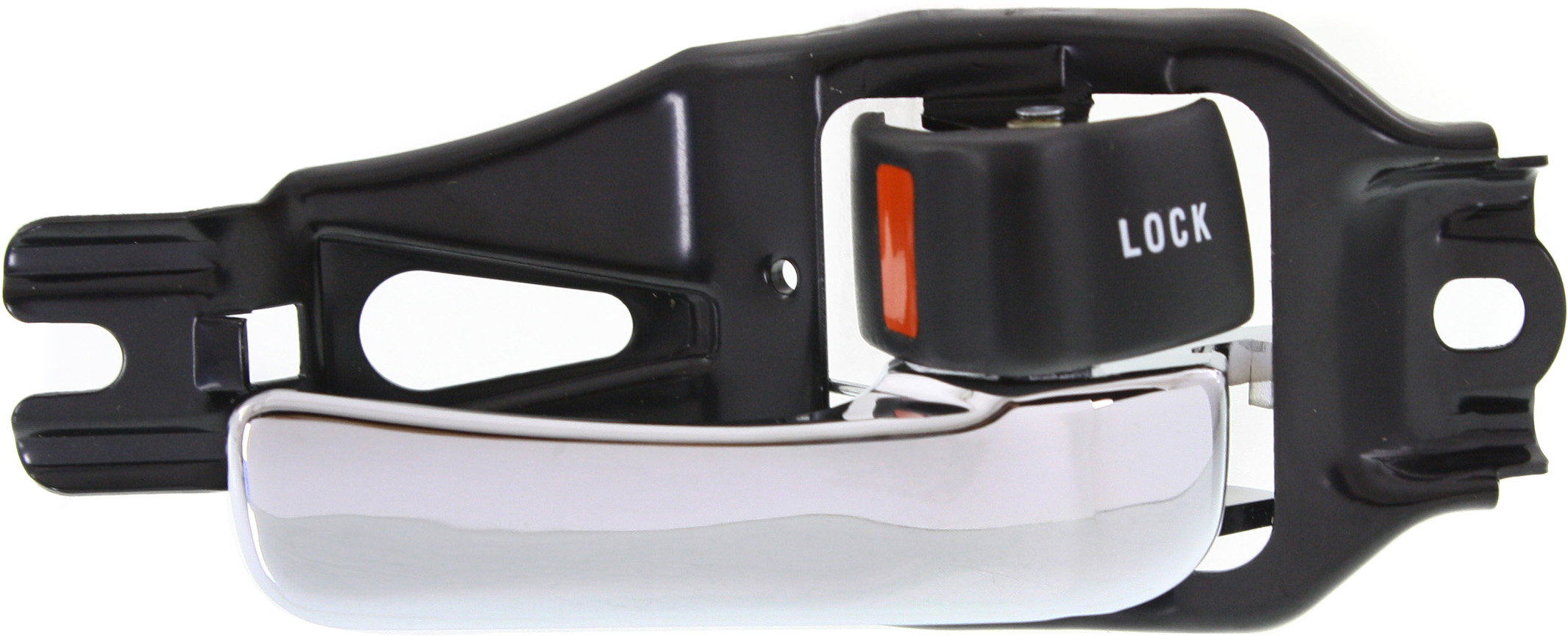 AM T100-93-98 FRONT INTERIOR DOOR HANDLE RH Chrome Lever+Black Knob Plastic+Metal =REAR SKU REPTY462361 Partslink LX1353104 OEM 6920550020C0
