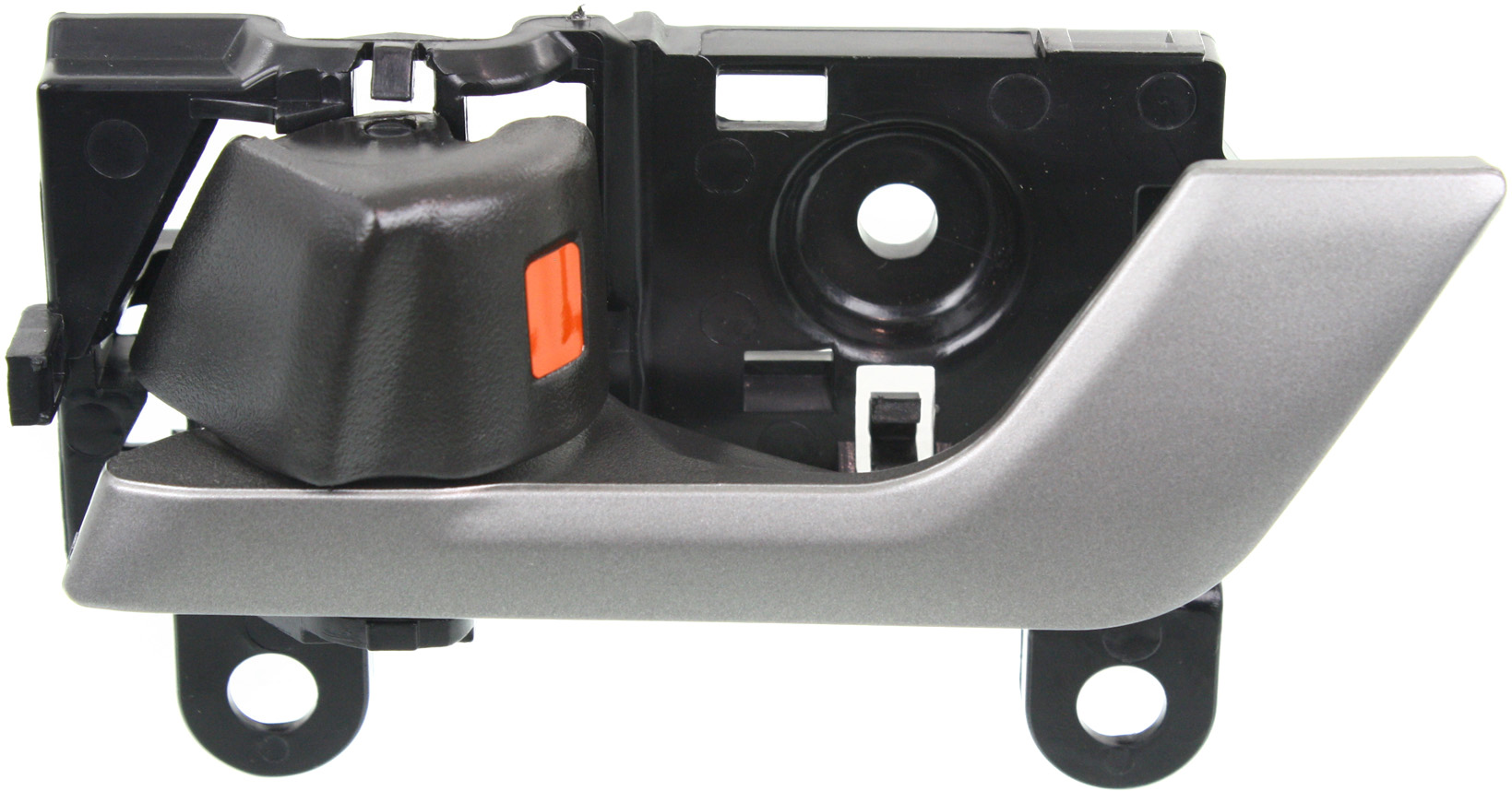AM HIGHLANDER 08-13 FRONT INTERIOR DOOR HANDLE LH Painted Lvr Silver +Beige Plastic =REAR SKU REPTY462392 OEM 692062812000