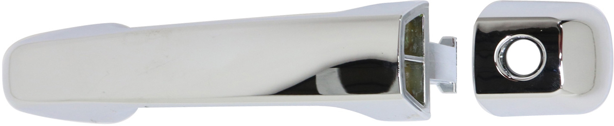 AM LAND CRUISER 09-20 GX460-10-21 FRONT EXTERIOR DOOR HANDLE LH All Chr Plas w Keyhole w o Snsr SKU REPTYA462148 OEM 6921060160C0 PFM