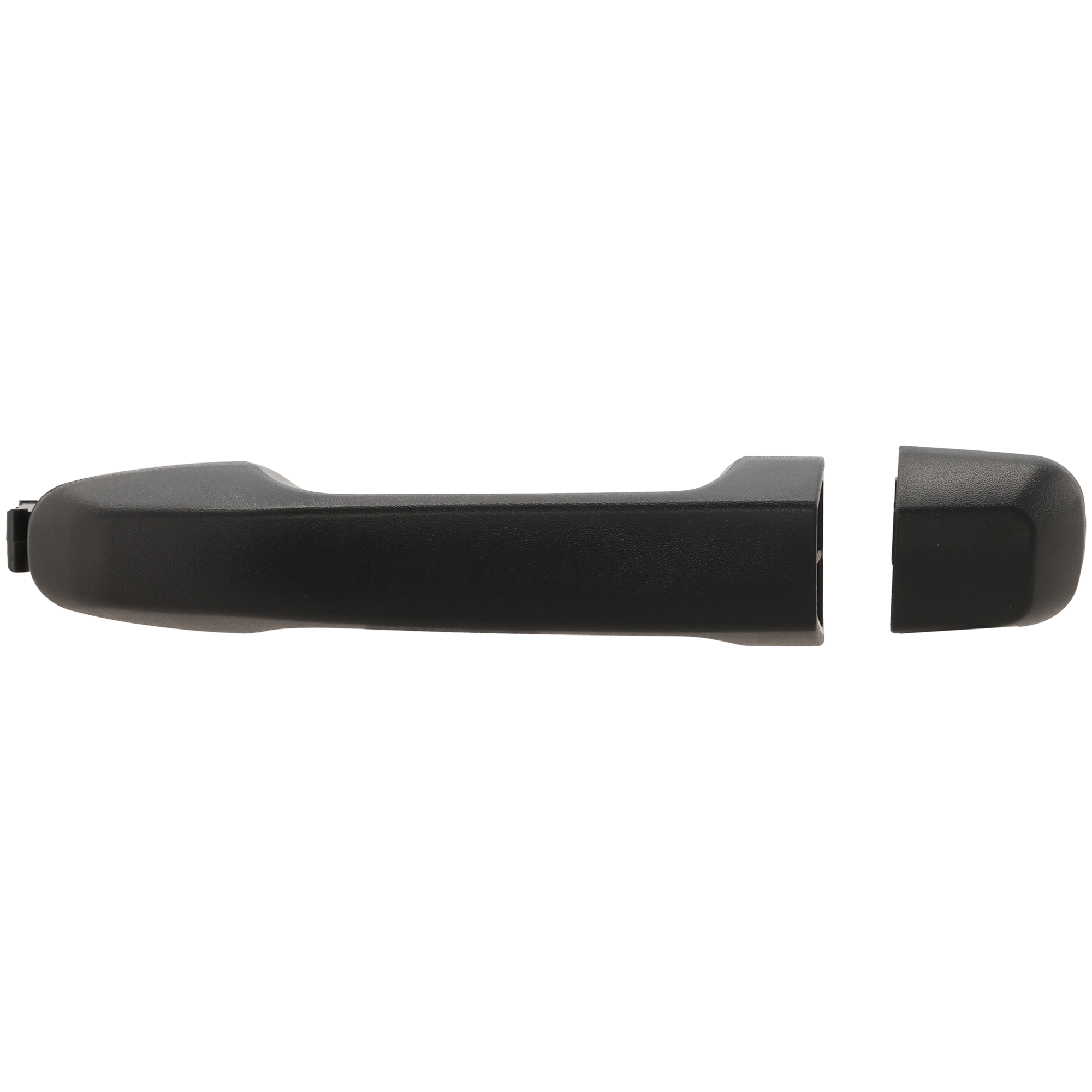 AM 4RUNNER 10-20 FRONT EXTERIOR DOOR HANDLE RH Txtd Blk Plas w o Keyhole and Snsr SKU REPTYA462149 OEM 6925060040-6921160080