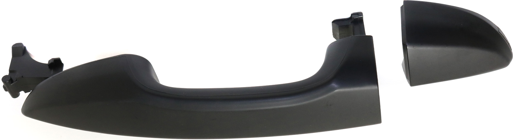 AM COROLLA 14-19 FRONT EXTERIOR DOOR HANDLE RH Smooth Black w o Keyhole w o Smart Entry System SKU REPTYA462165 OEM 6921702947-6921102902