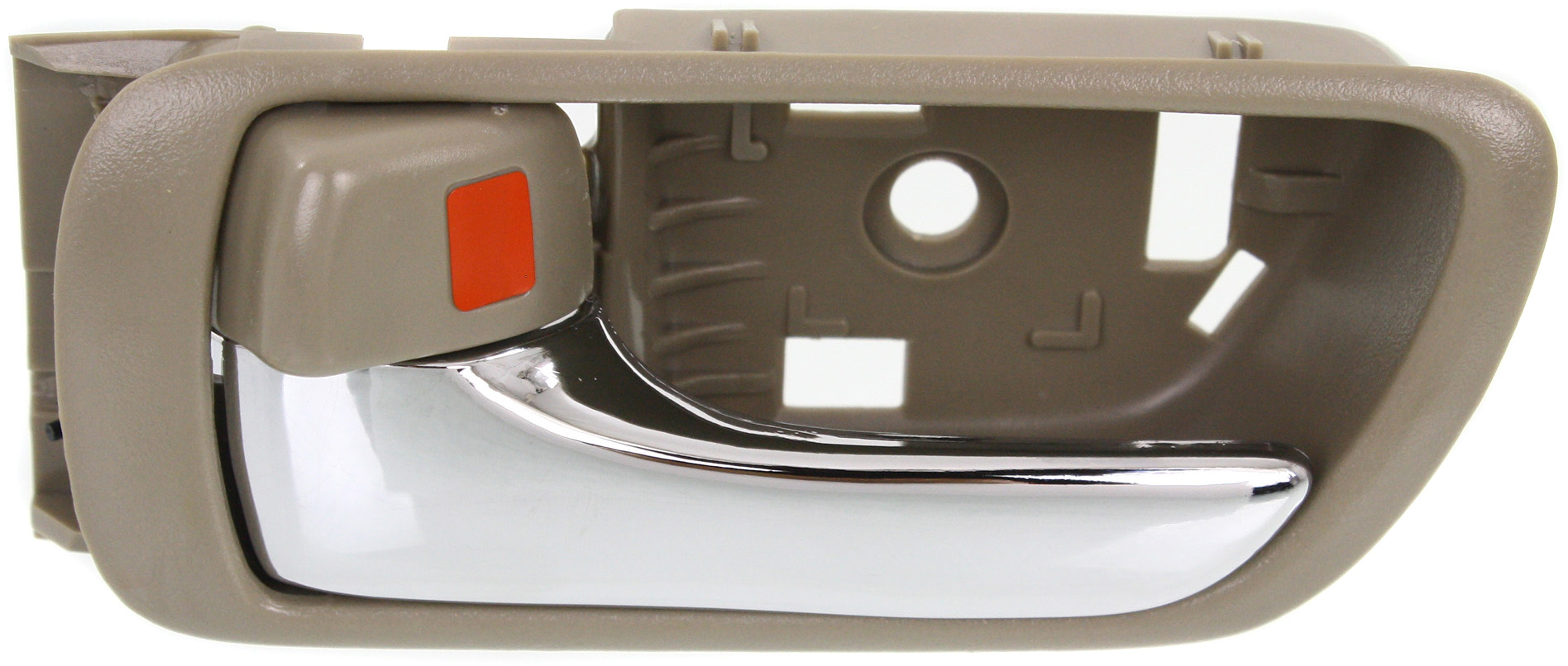 AM CAMRY 02-06 FRONT INTERIOR DOOR HANDLE LH Chrome+Beige Plastic Japan USA Built Vehicle =REAR SKU REPTYA462184 OEM 69206YC03005