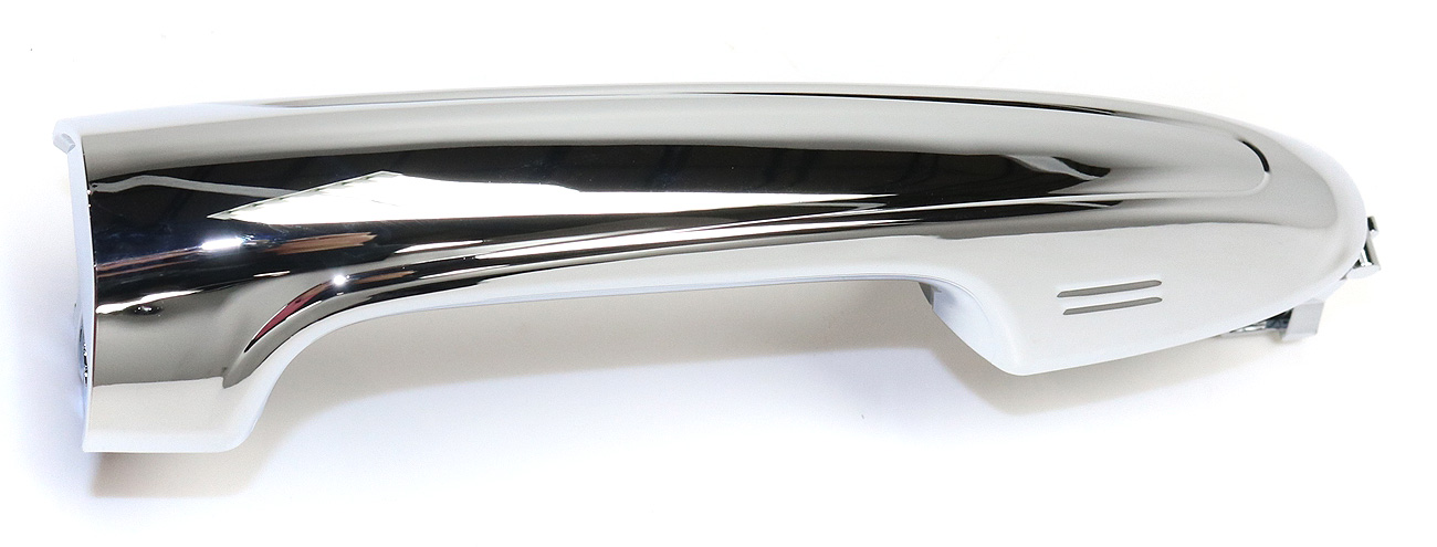 AM RAV4-13-16 FRONT EXTERIOR DOOR HANDLE LH All Chrome w Keyhole w o RFID Exc. EV Model SKU REPTYA462190 OEM 692100K200-692170K370