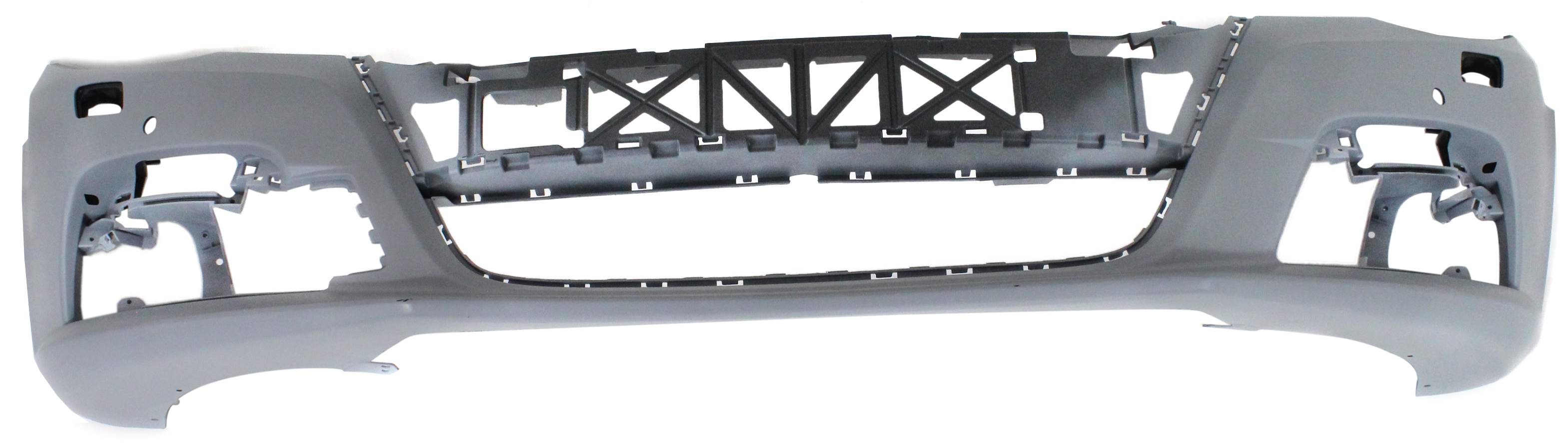 AM PASSAT CC 09-12 FRONT BUMPER COVER Prmd w HLW and Parking Aid Snsr Holes SKU REPV010312P Partslink VW1000180 OEM 3C8807217RGRU