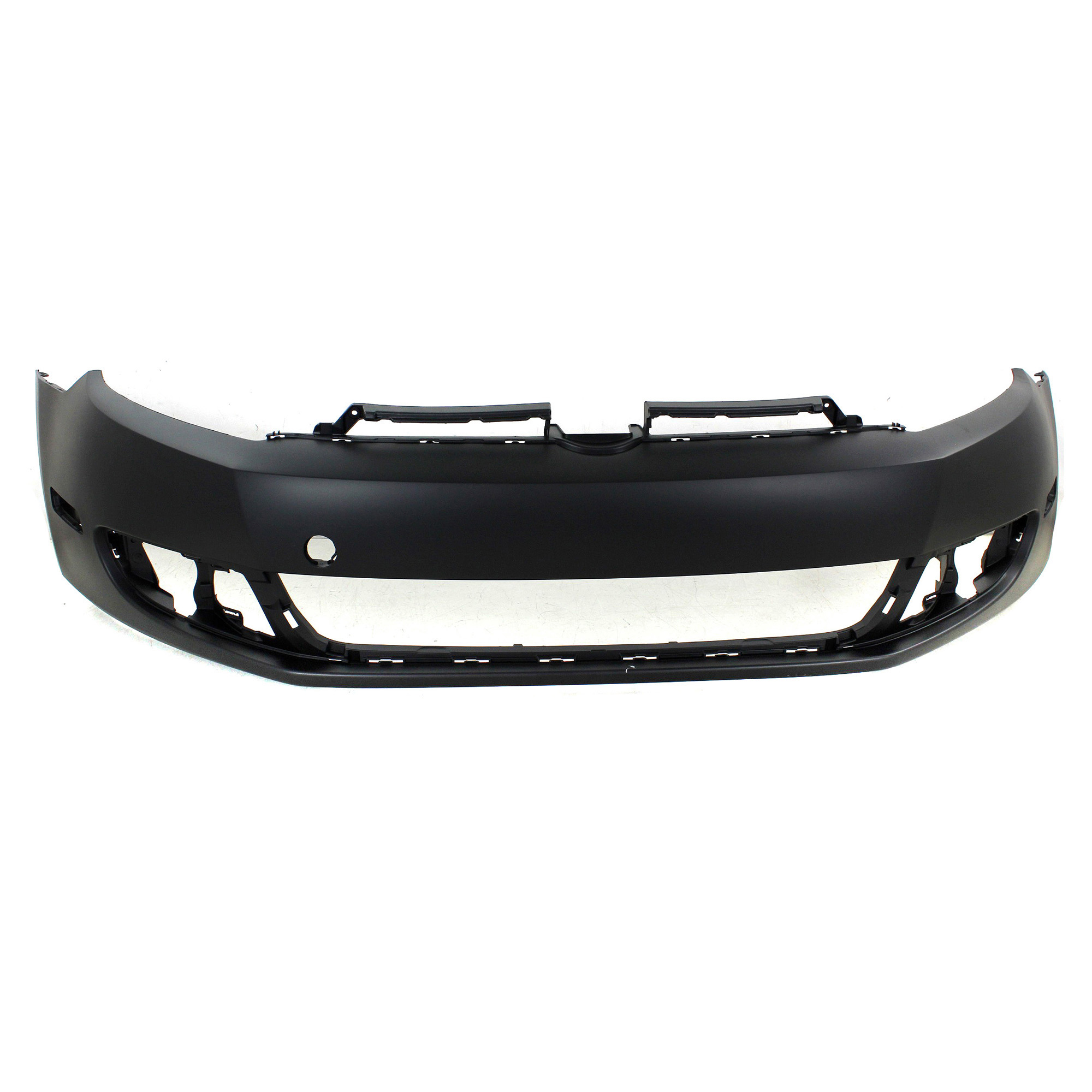 AM GOLF 10-14 FRONT BUMPER COVER Primed Exc. R Model Hatchback w o Headlight Washer Holes SKU REPV010345P Partslink VW1000187 OEM 5K0807217CGGRU