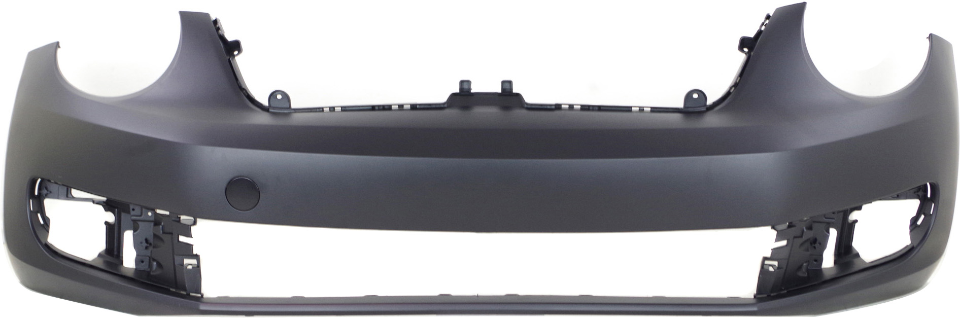 AM BEETLE 12-19 FRONT BUMPER COVER Primed Conv Cpe 16-16 S SE SEL w o Park Dist Ctrl Sen Holes Classic Comfortline Comfortline TDI TDI Trendline Models CAPA SKU REPV010347PQ Partslink VW1000198C OEM 5C5807217AKGRU