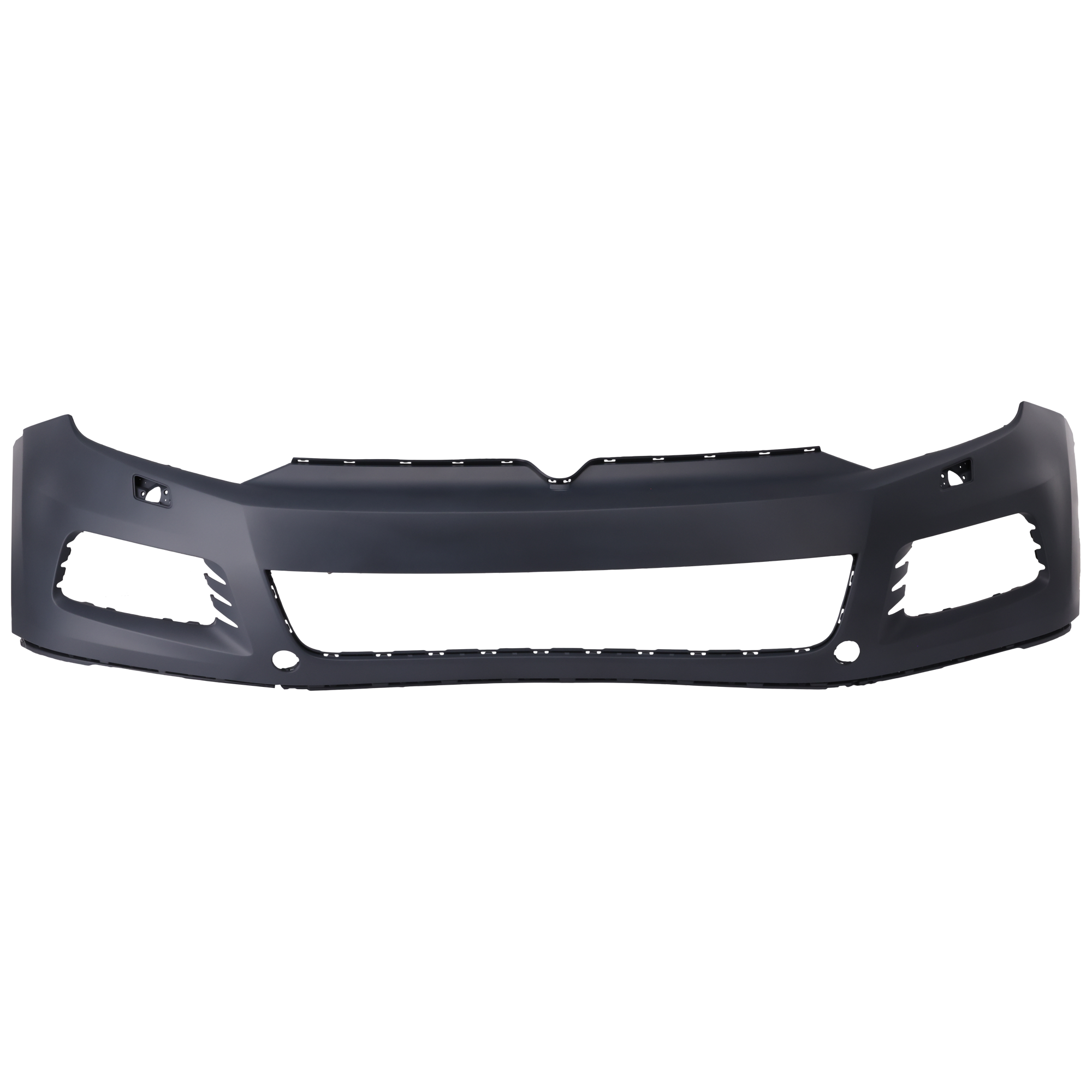 AM TOUAREG 11-14 FRONT BUMPER COVER Primed w Headlight Washer Holes w o Spoiler Holes SKU REPV010348P Partslink VW1000194 OEM 7P6807221CGRU