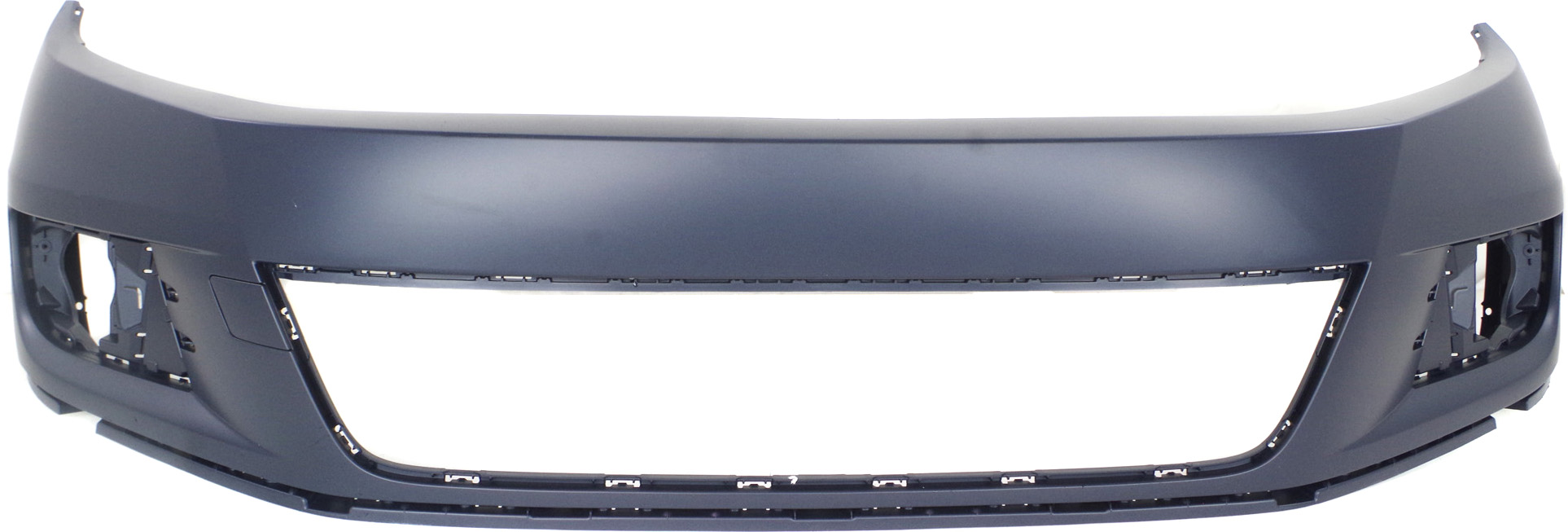 AM TIGUAN 12-17 TIGUAN LIMITED 17-18 FRONT BUMPER COVER Primed S SE SEL Models w o Headlight Washer Holes w Parking Aid Sensor Holes Type 2 SKU REPV010354P Partslink VW1000212 OEM 5N0807217EQGRU