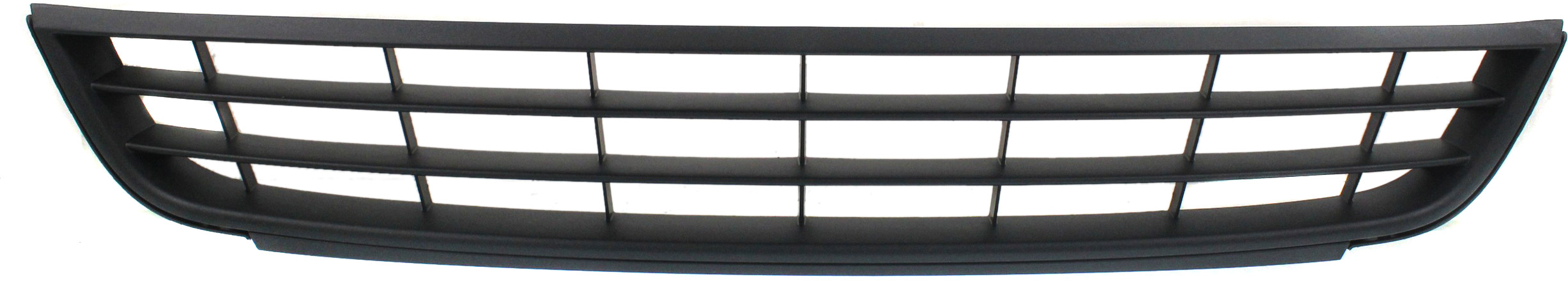 AM JETTA 11-14 FRONT BUMPER GRILLE Textured Black Exc. GLI Hybrid Model Sedan CAPA SKU REPV015311Q Partslink VW1036121C OEM 5C68536779B9