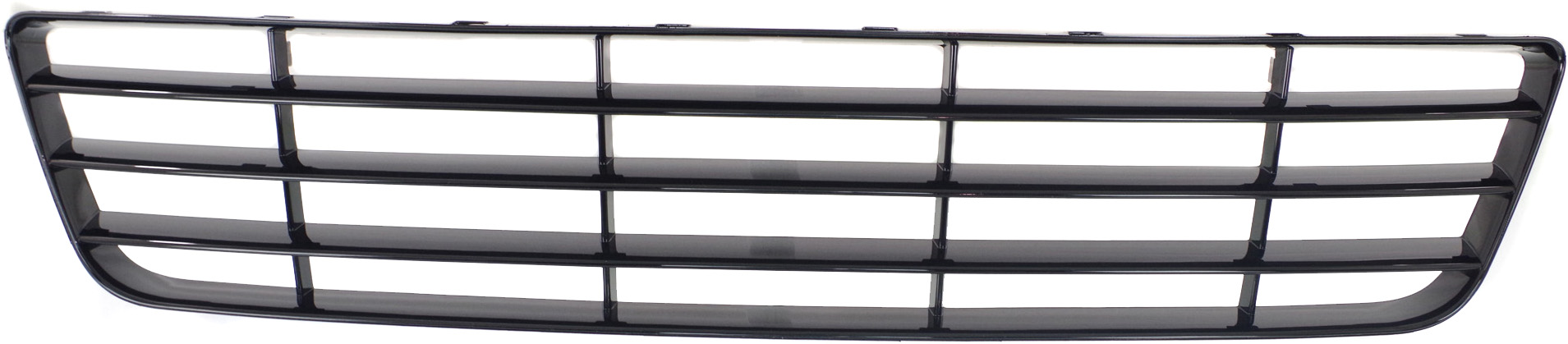 AM GOLF 12-13 FRONT BUMPER GRILLE Center Lower Plastic R Model Hatchback SKU REPV015312 Partslink VW1036130 OEM 5K0853671J041