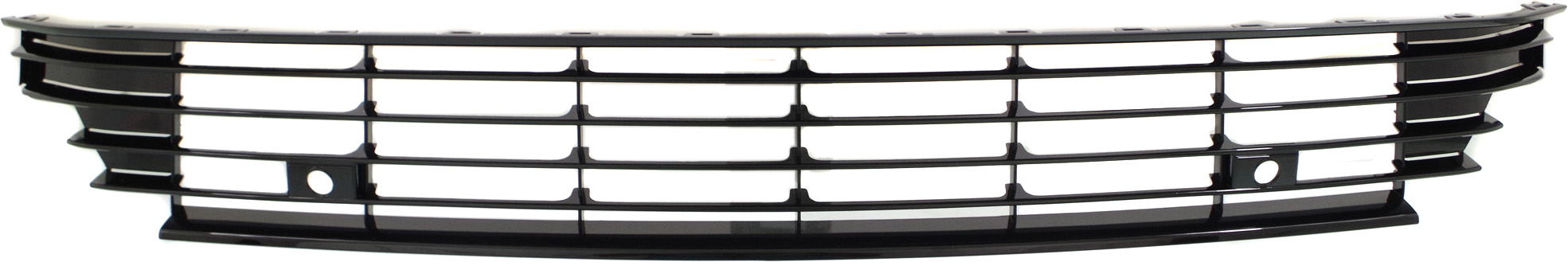 AM PASSAT CC 13-17 FRONT BUMPER GRILLE Black w Parking Aid Snsr Holes SKU REPV015313 Partslink VW1036131 OEM 3C8853677G041