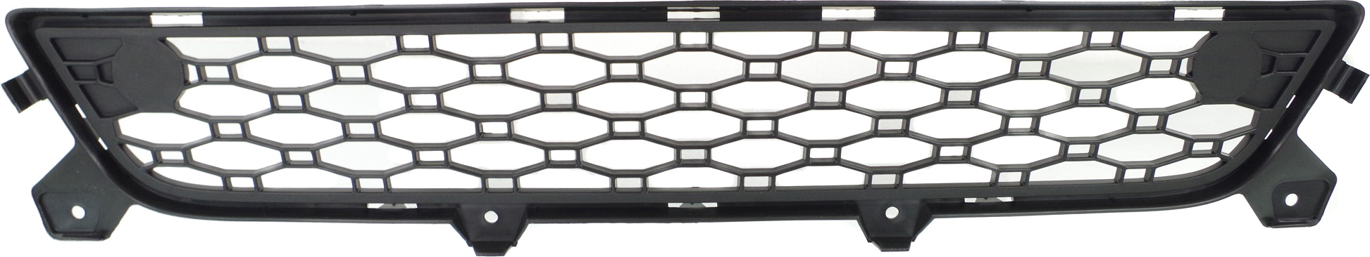 AM XC60-10-13 FRONT BUMPER GRILLE Cover Textured w o Parking Aid SKU REPV015314 Partslink VO1036101 OEM 307634220